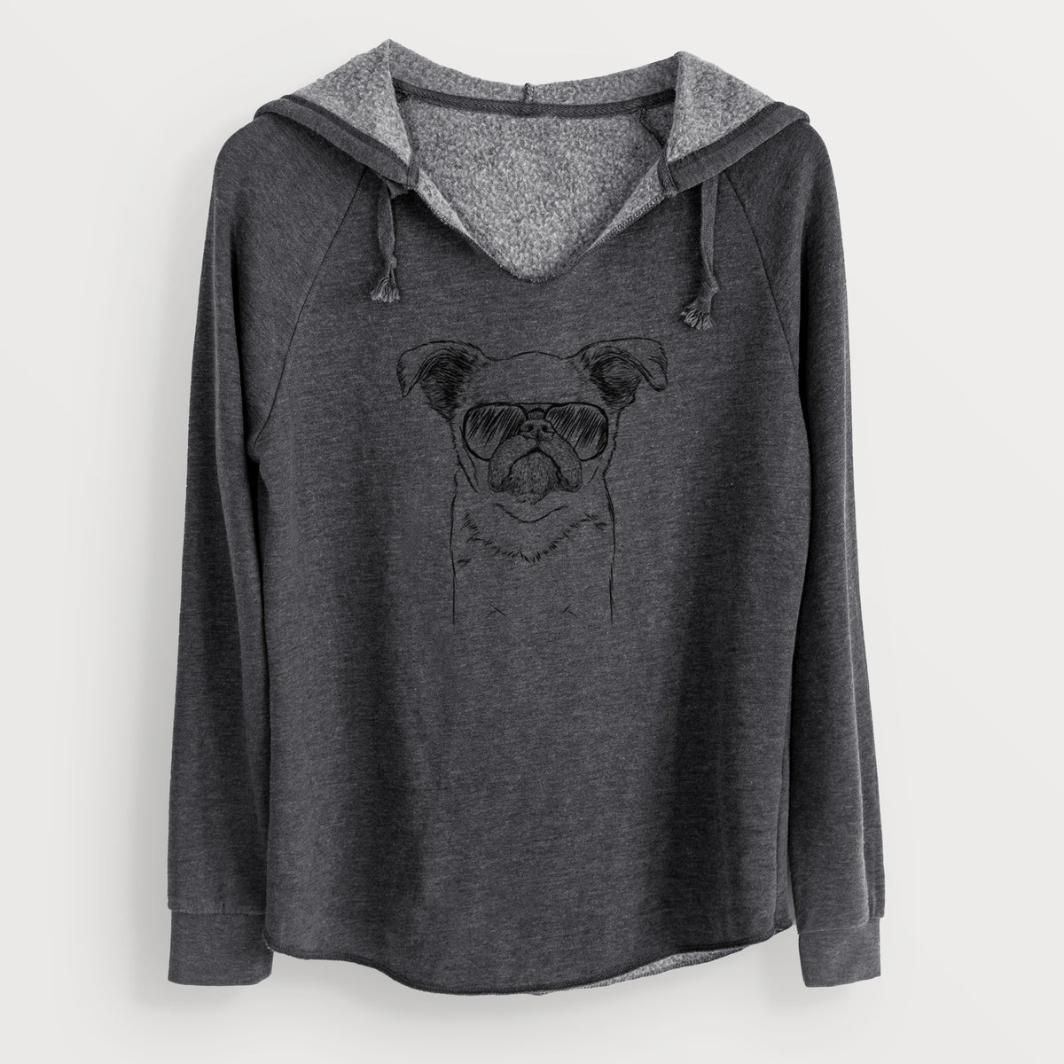Aviator Petit Penny the Brussels Griffon - Cali Wave Hooded Sweatshirt