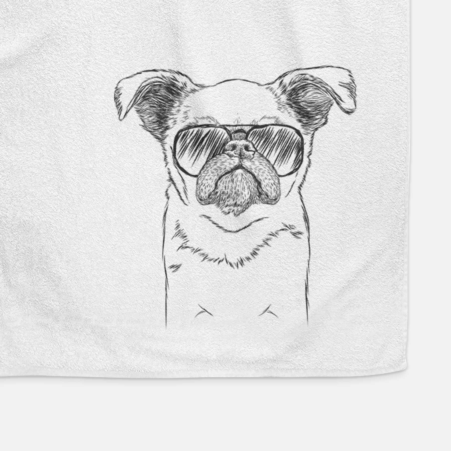 Petit Penny the Brussels Griffon Decorative Hand Towel