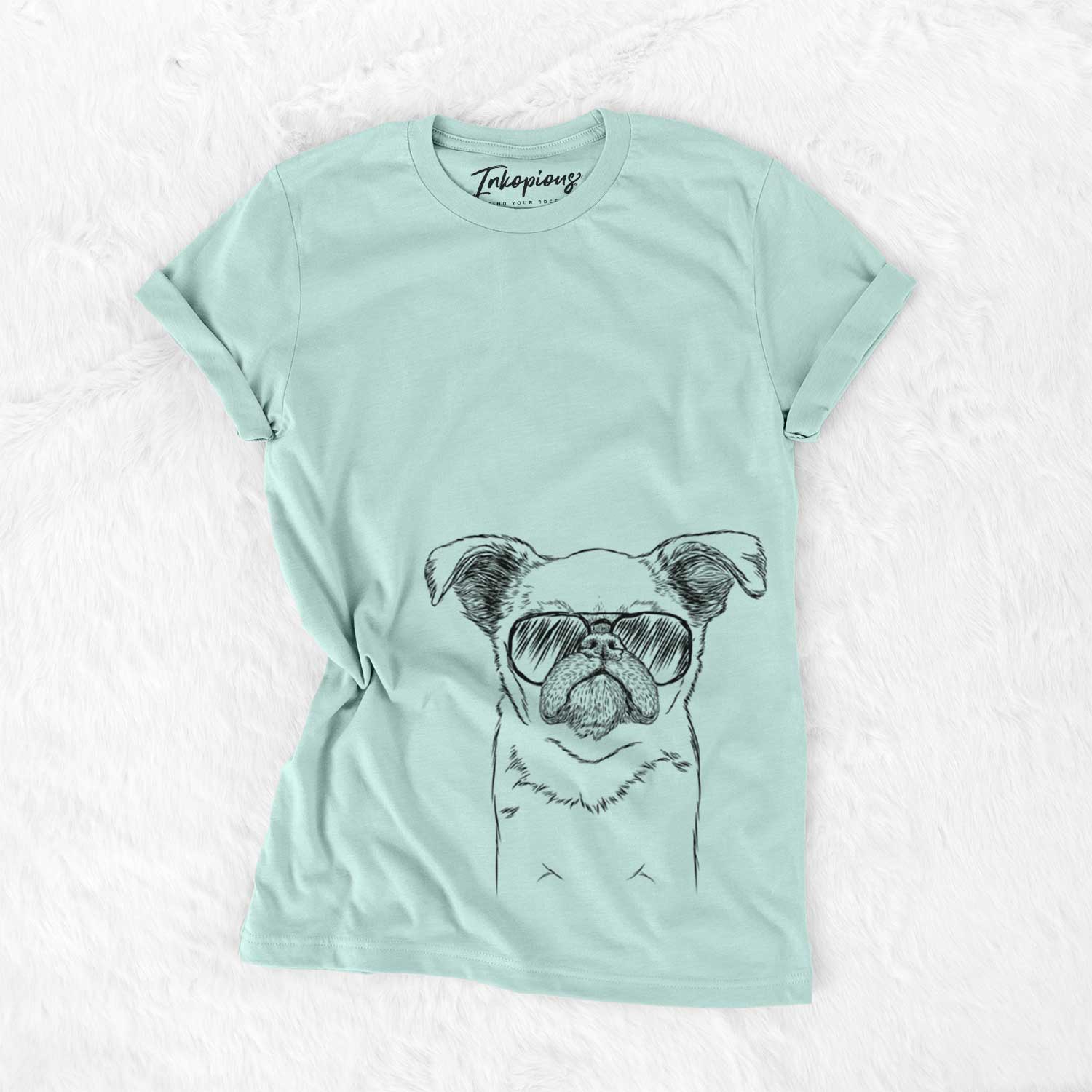 Aviator Petit Penny the Brussels Griffon - Unisex Crewneck
