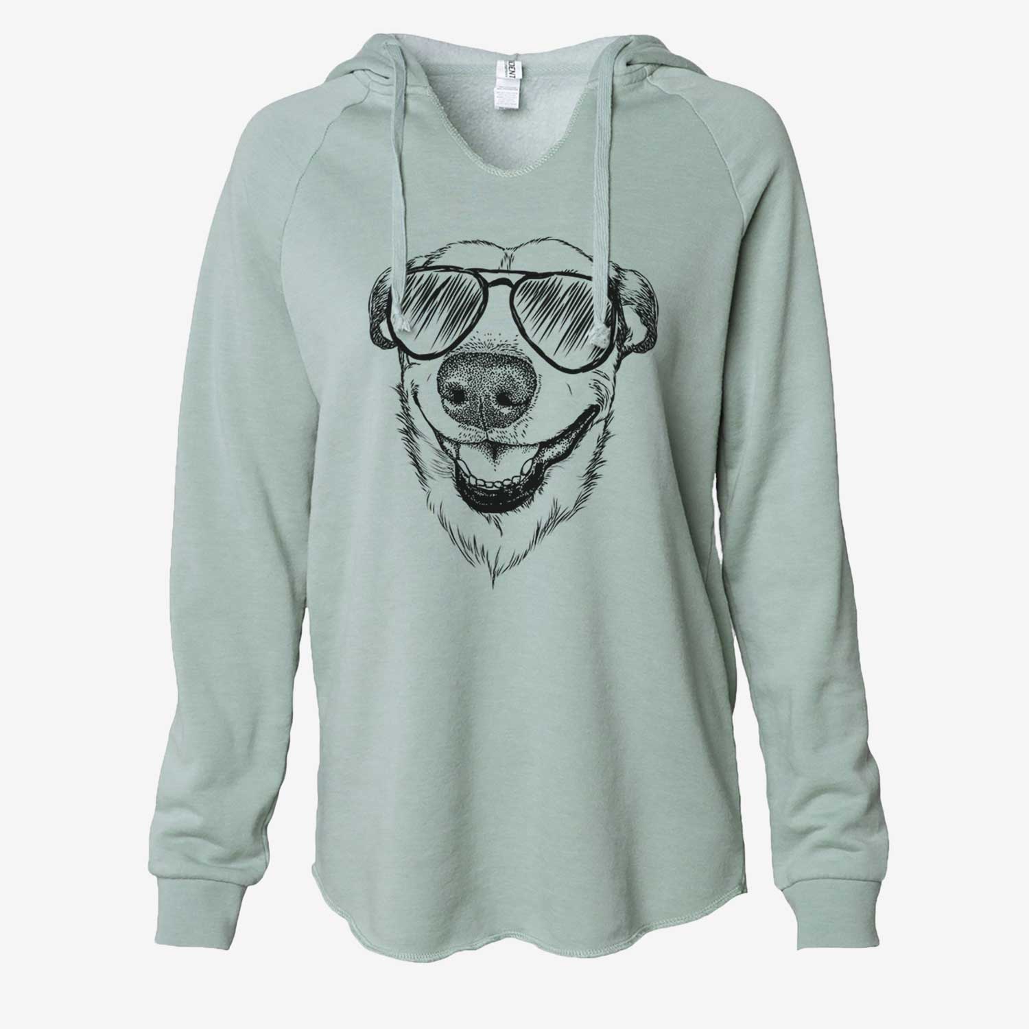 Petrah the Staffy Mix - Cali Wave Hooded Sweatshirt