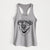 Petrah the Staffy Mix - Women's Racerback Tanktop