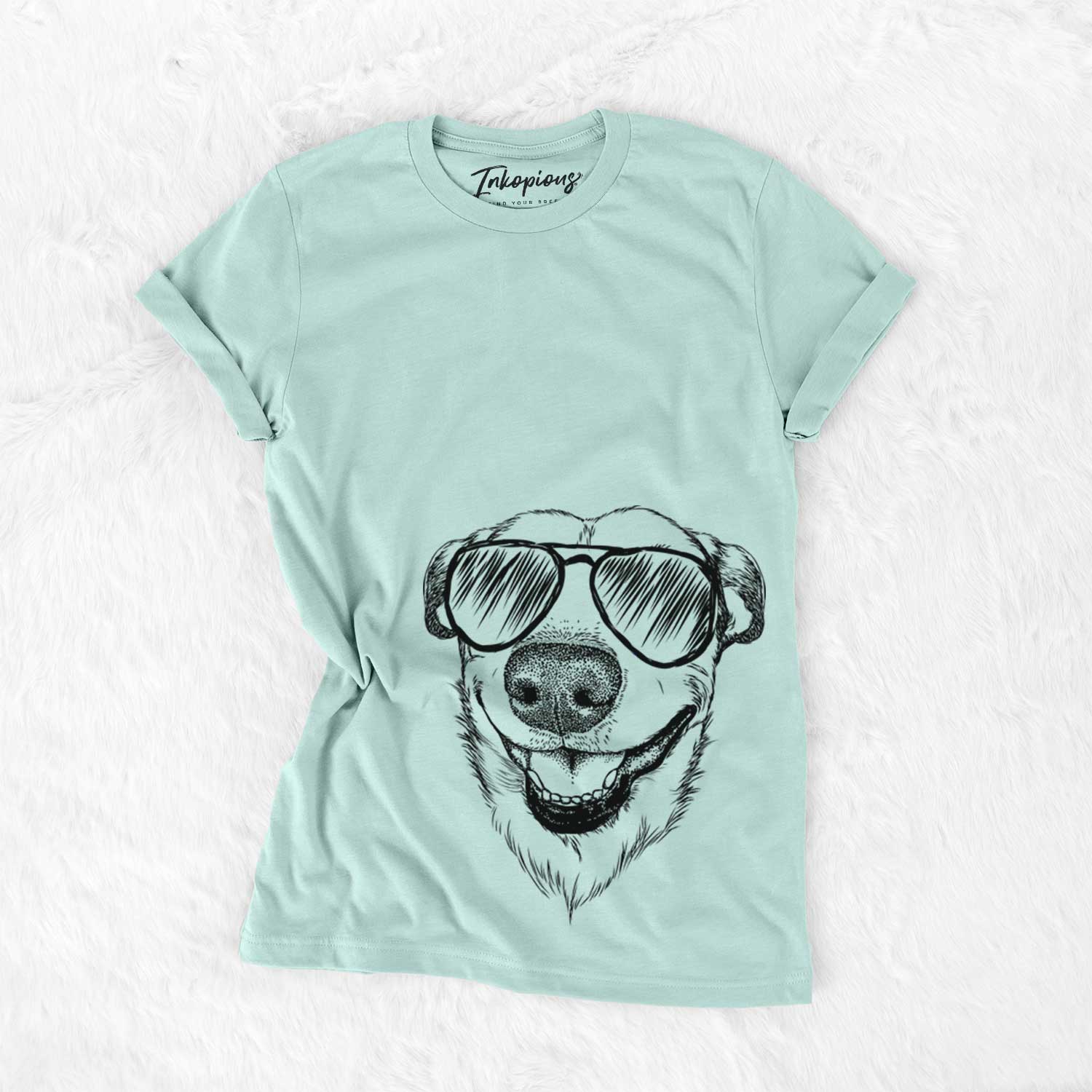 Aviator Petrah the Staffy Mix - Unisex Crewneck