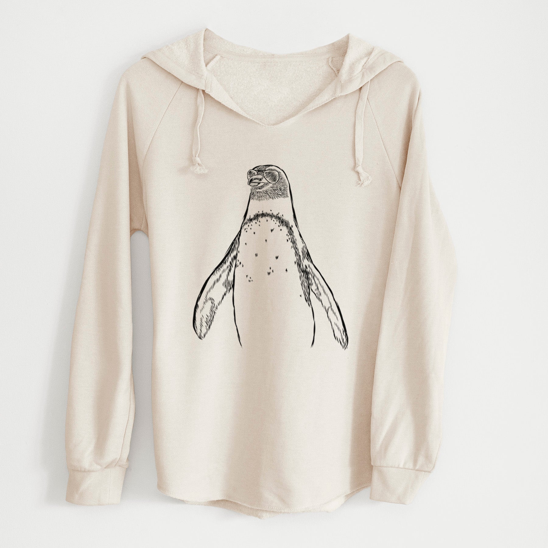 Aviator Peyton the Penguin - Cali Wave Hooded Sweatshirt