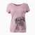 Aviator Peyton Manning the Beagle Bulldog Mix - Women's V-neck Shirt