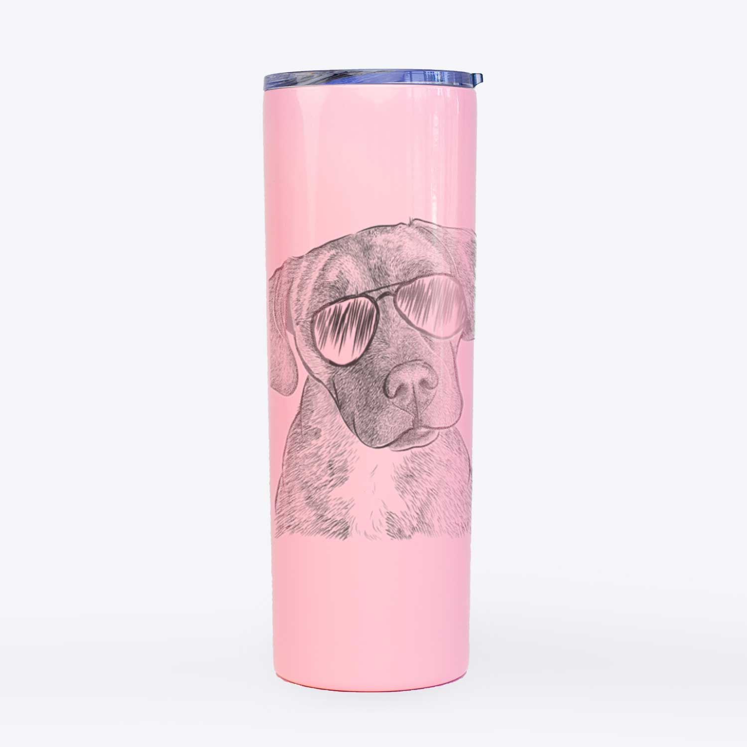 Peyton Manning the Beagle Bulldog Mix - 20oz Skinny Tumbler