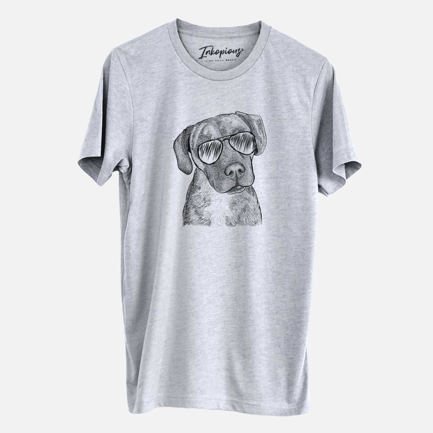 Aviator Peyton Manning the Beagle Bulldog Mix - Unisex Crewneck