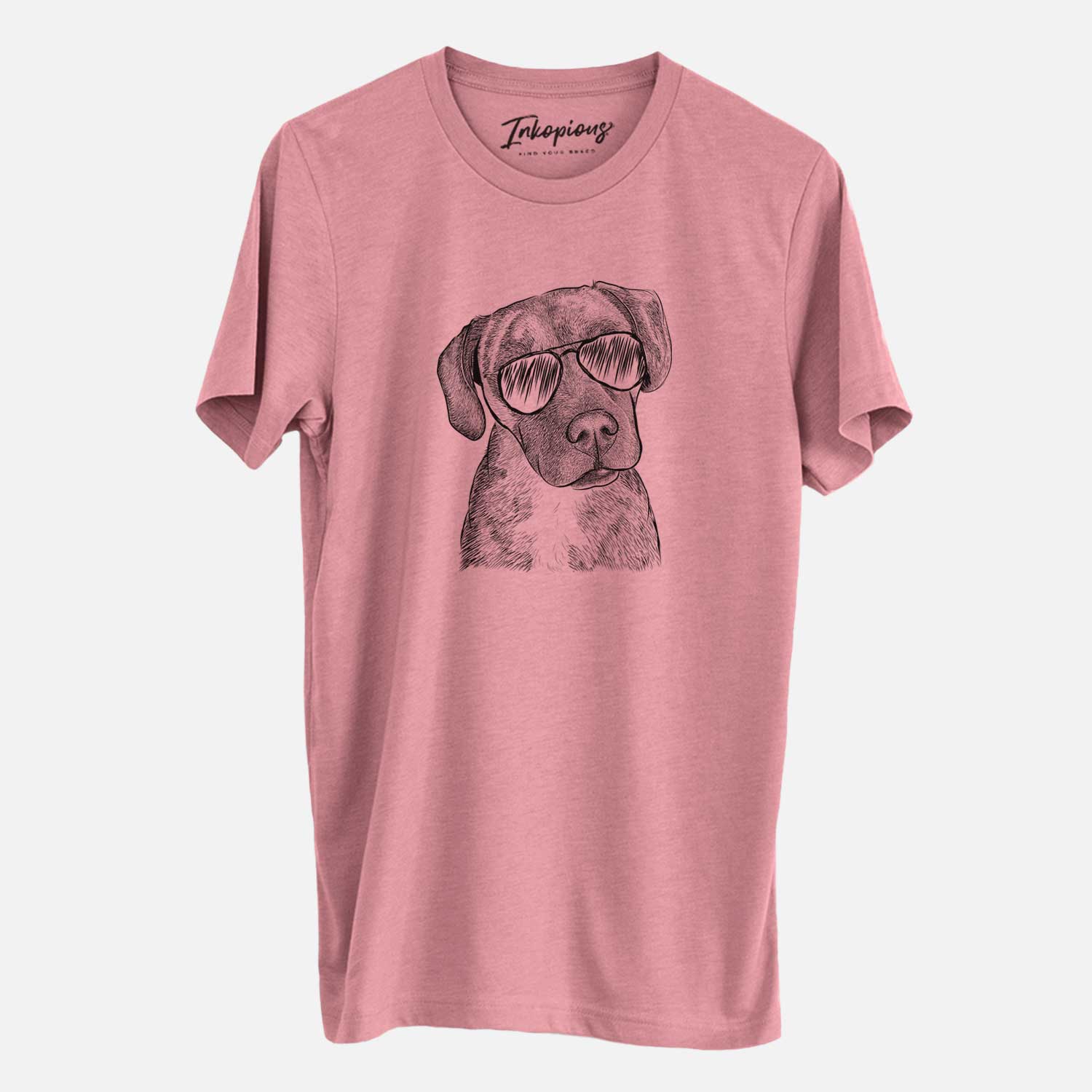 Aviator Peyton Manning the Beagle Bulldog Mix - Unisex Crewneck