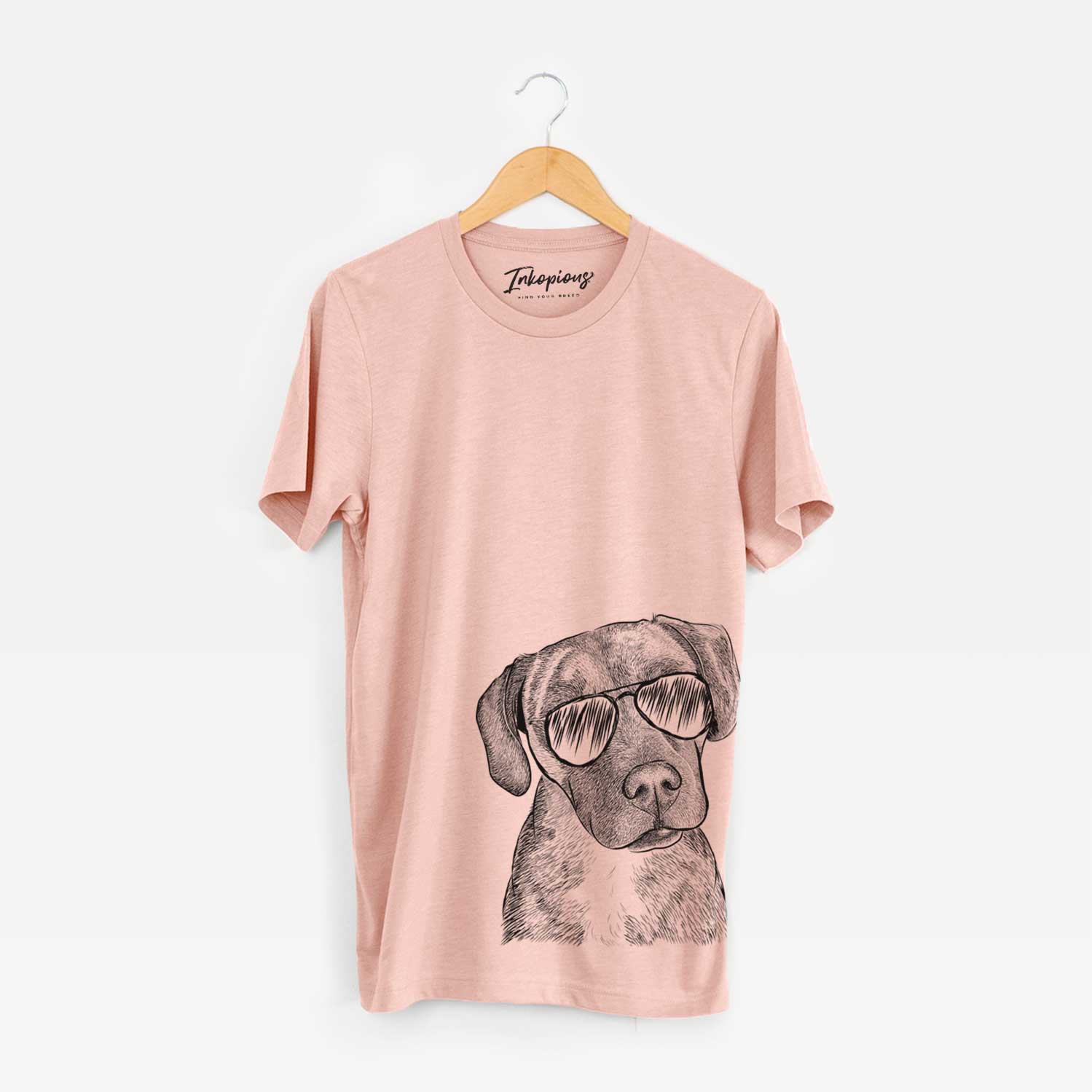 Peyton Manning the Beagle Bulldog Mix - Bella Canvas Unisex Crewneck