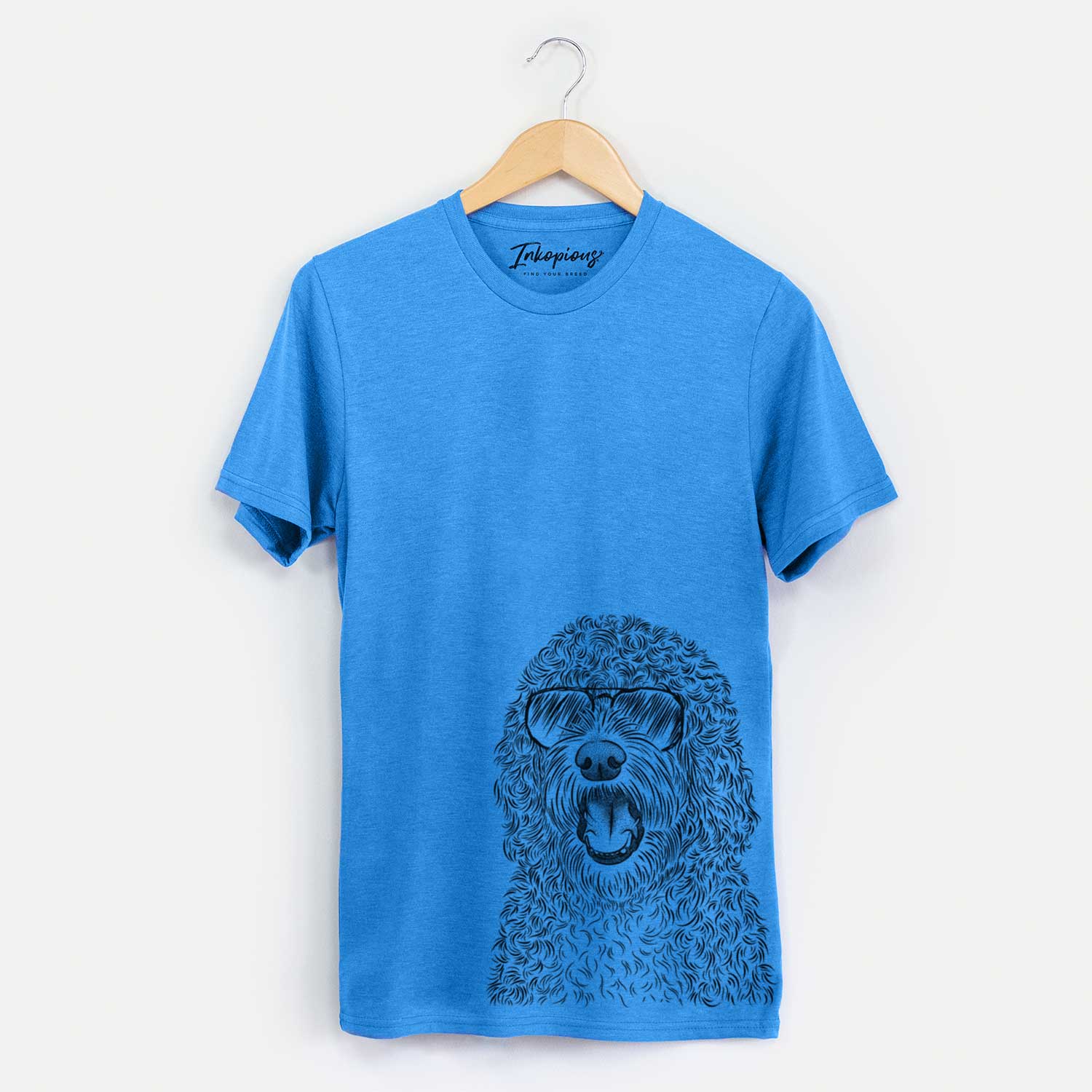 Aviator Phillip the Portuguese Water Dog - Unisex Crewneck