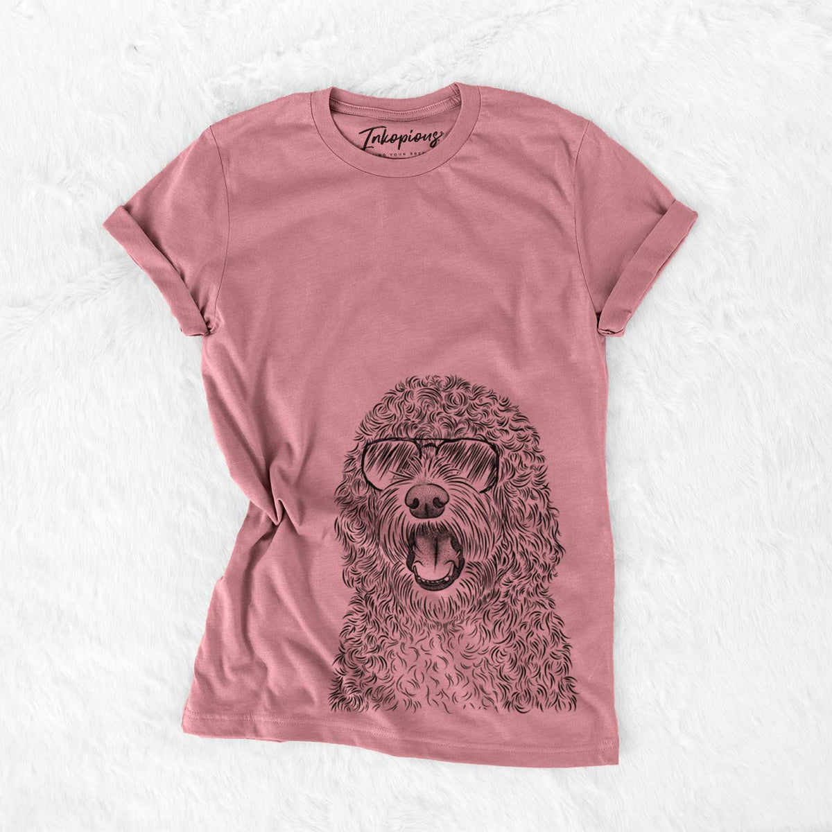 Aviator Phillip the Portuguese Water Dog - Unisex Crewneck