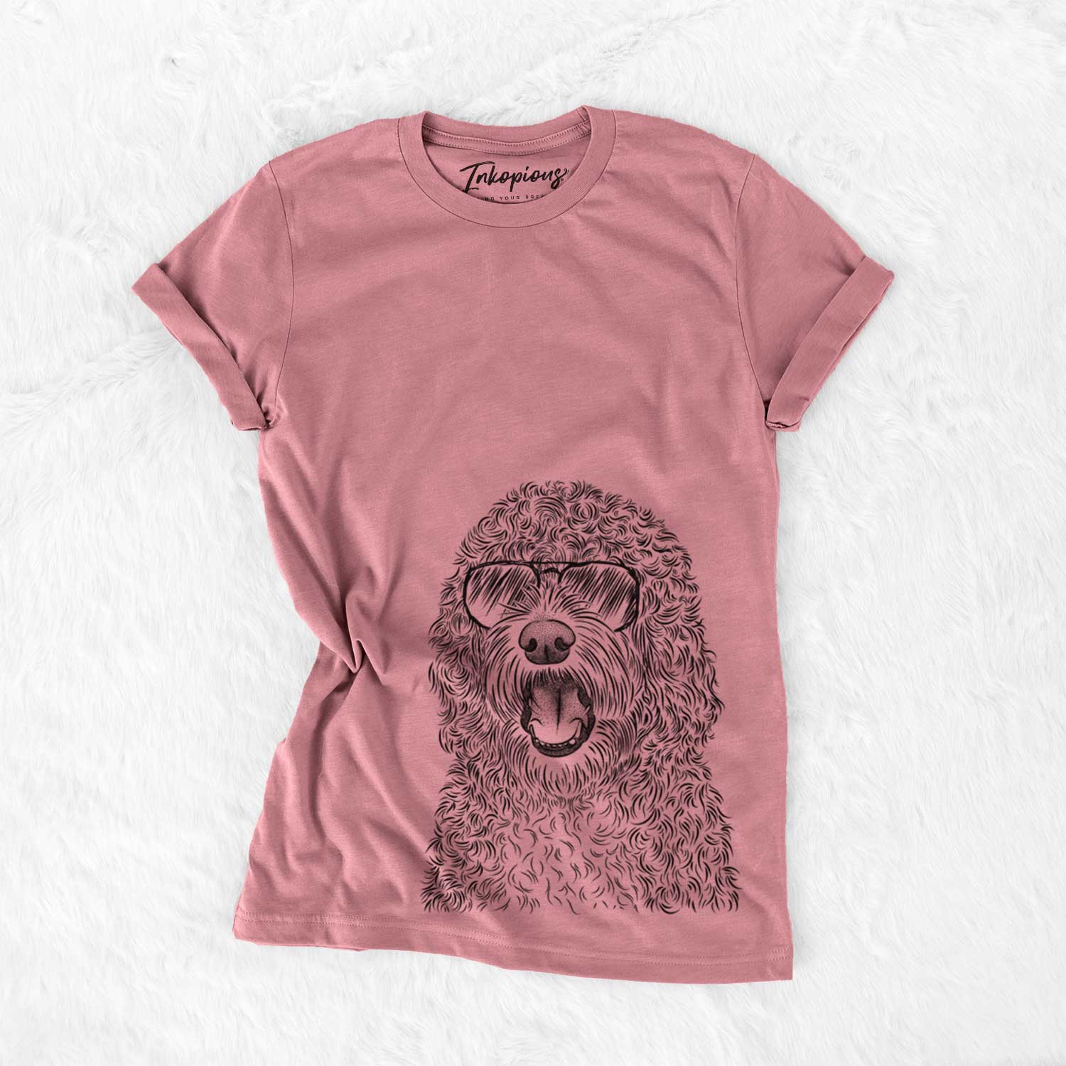 Aviator Phillip the Portuguese Water Dog - Unisex Crewneck