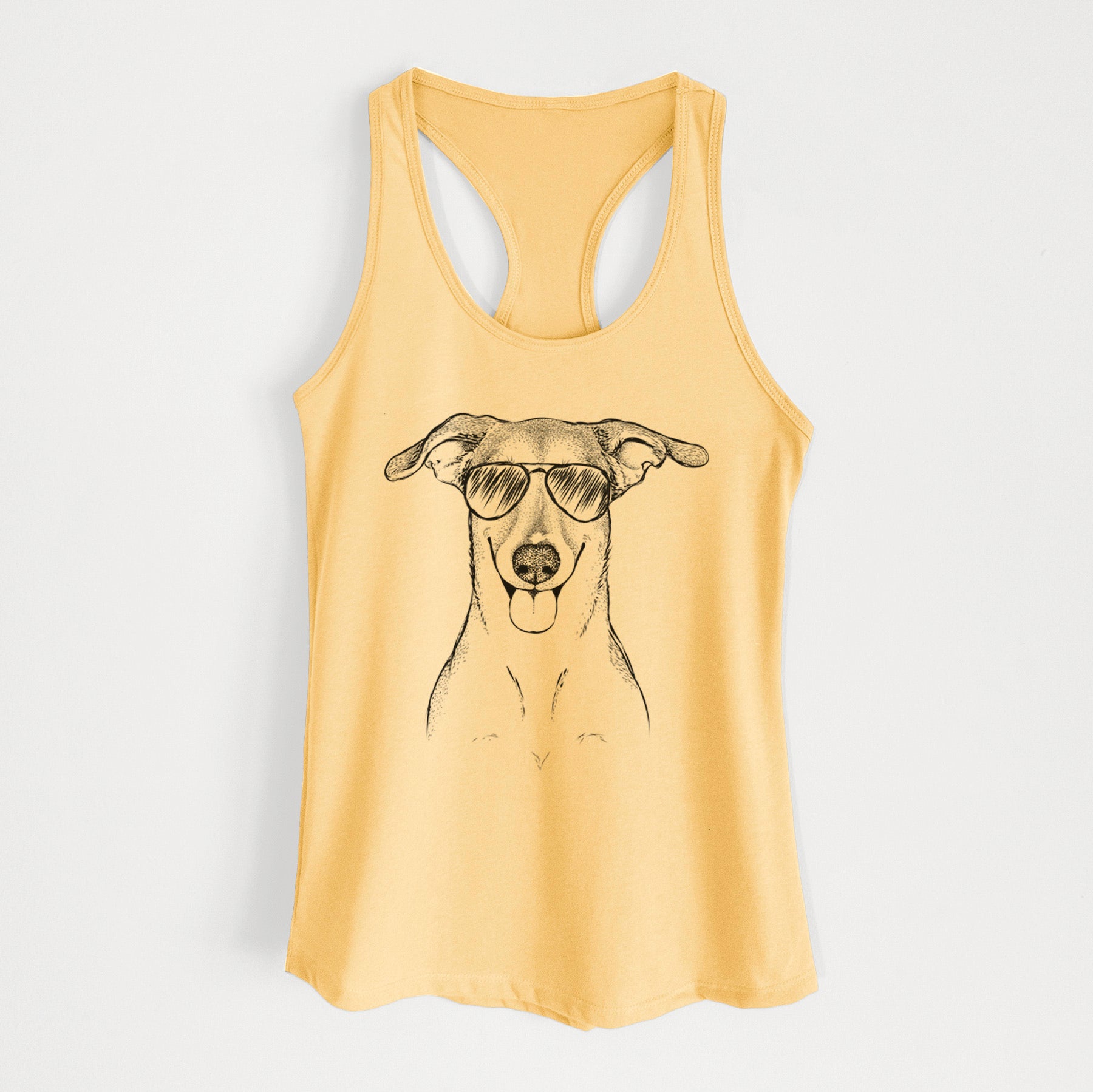 Phoebe the Corgi Mix - Women's Racerback Tanktop