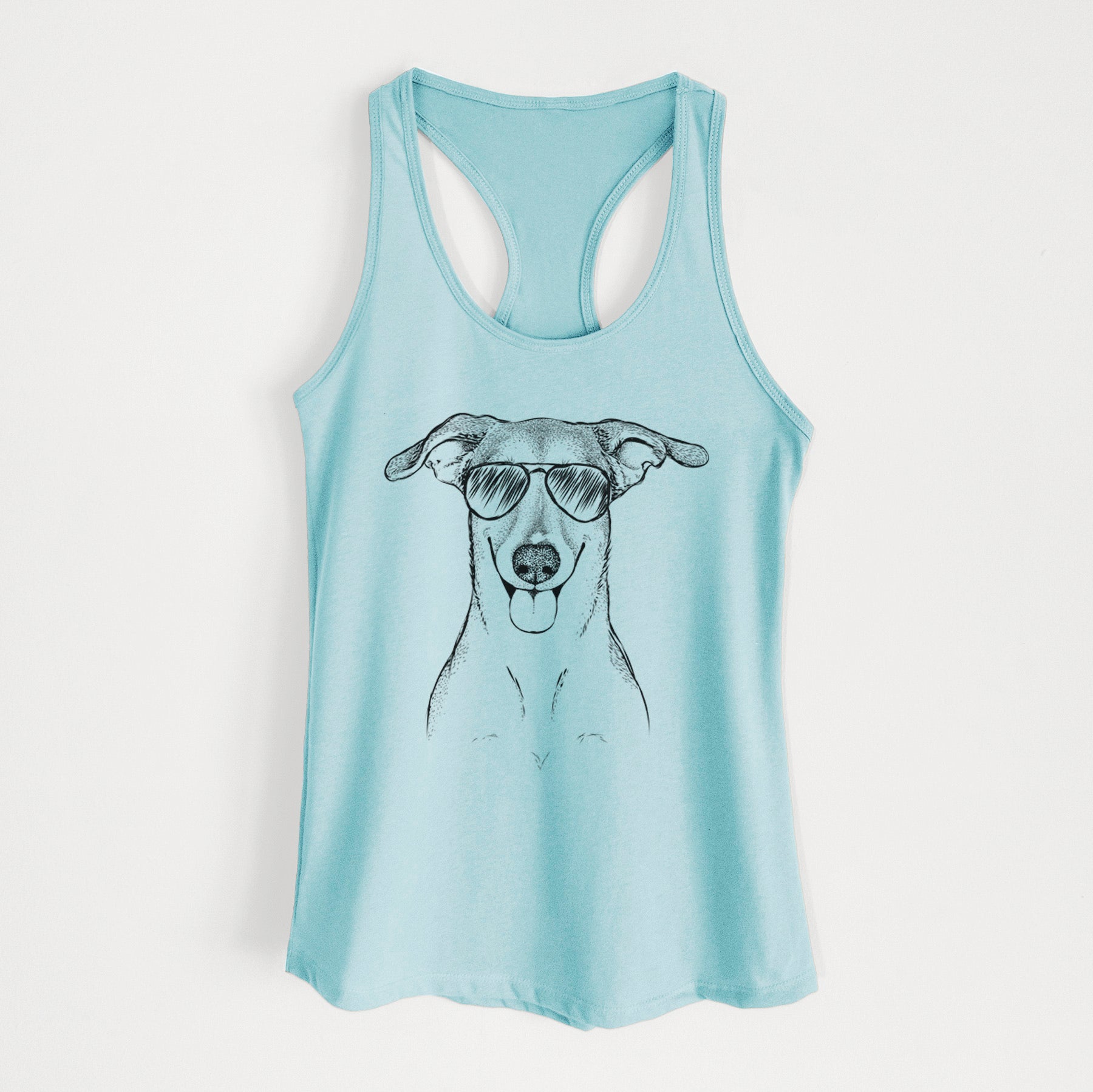 Phoebe the Corgi Mix - Women's Racerback Tanktop