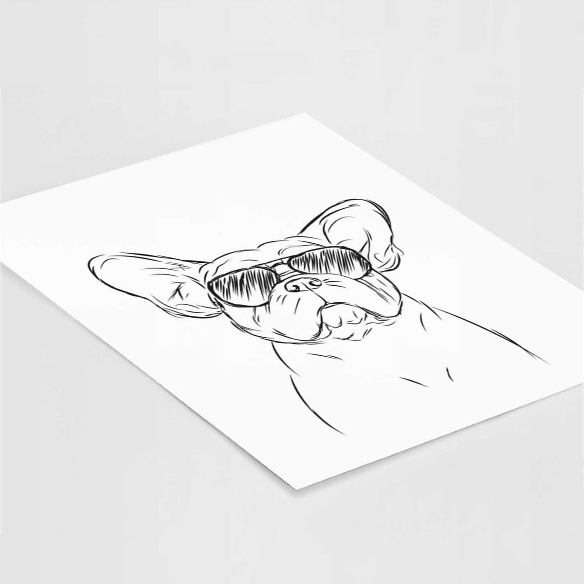 Pierre the French Bulldog Art Print