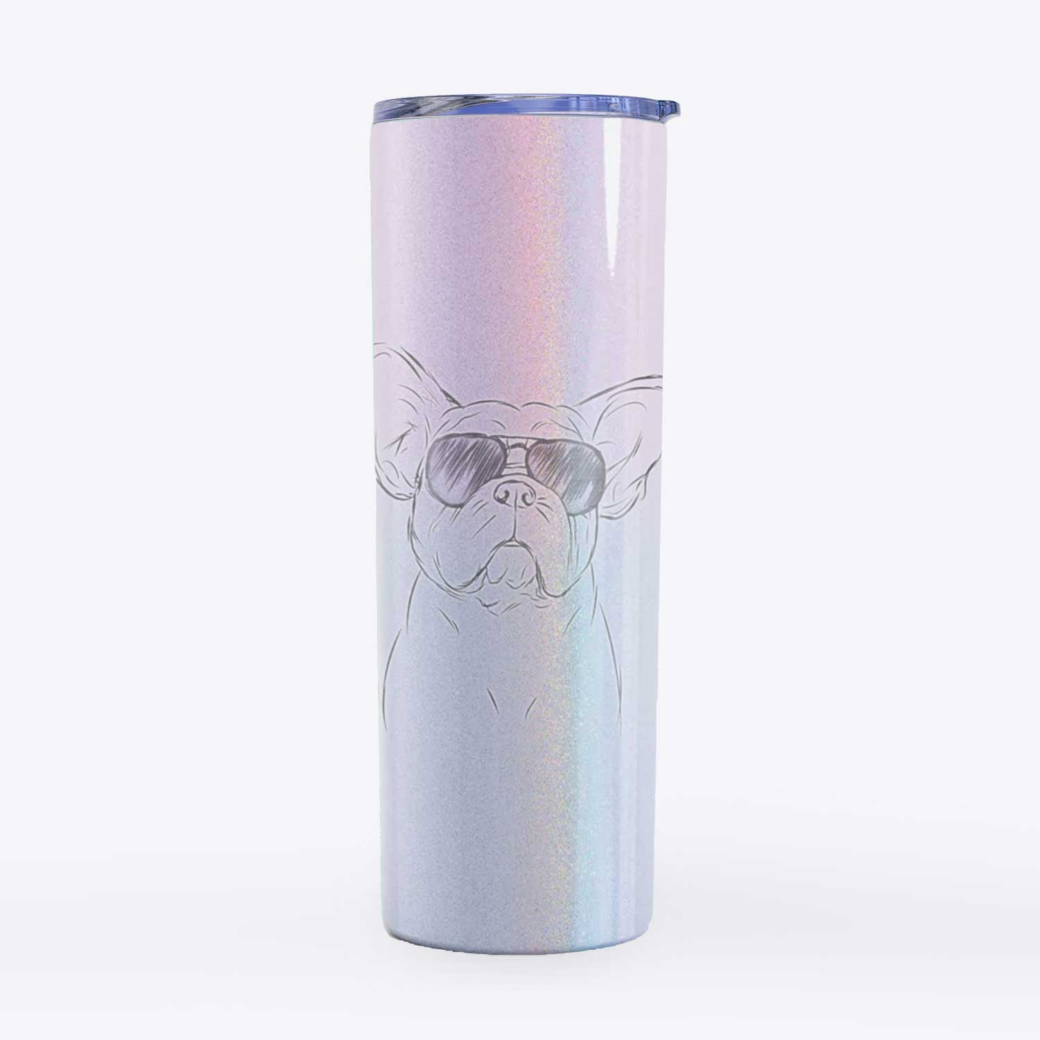 Pierre the French Bulldog - 20oz Skinny Tumbler