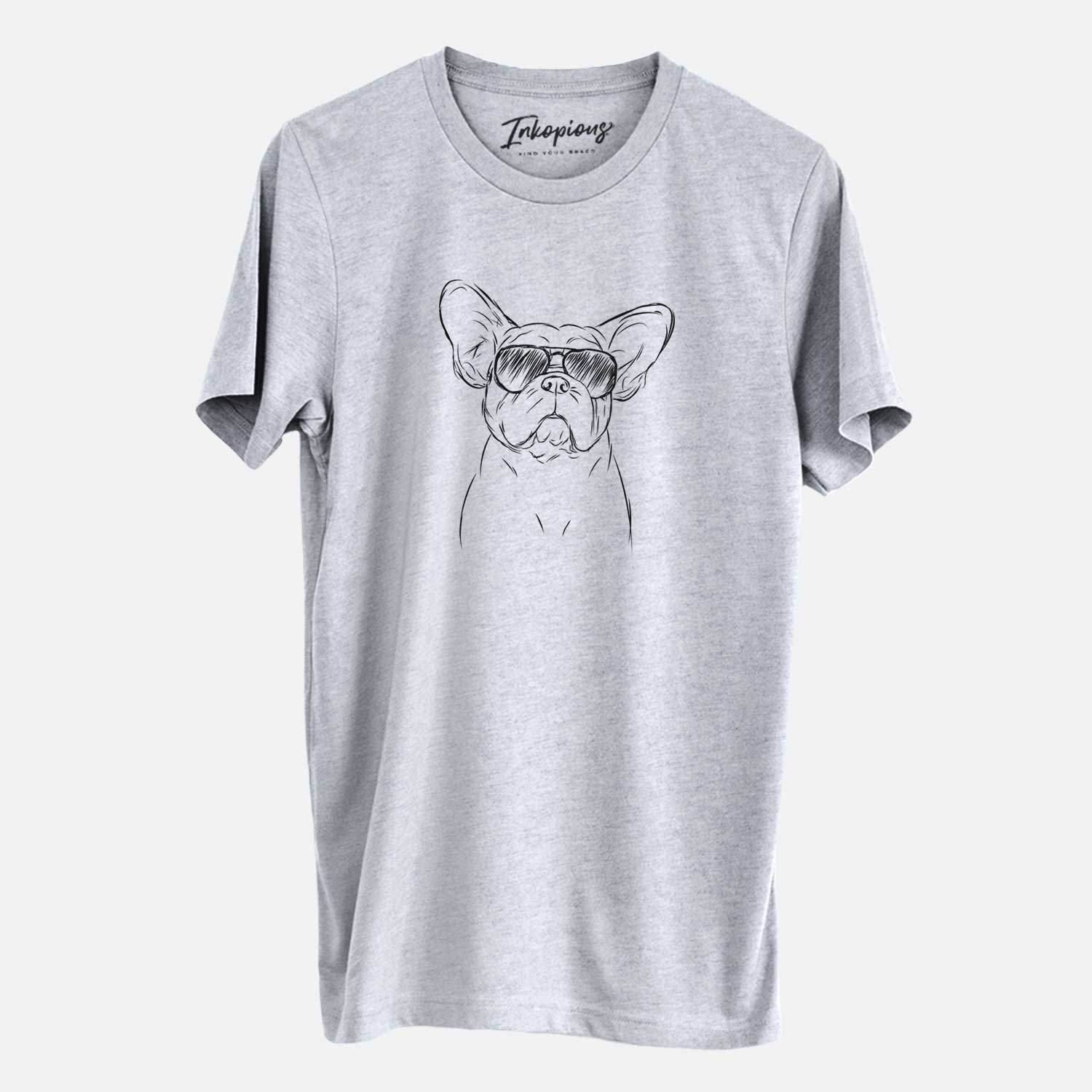 Aviator Pierre the French Bulldog - Unisex Crewneck