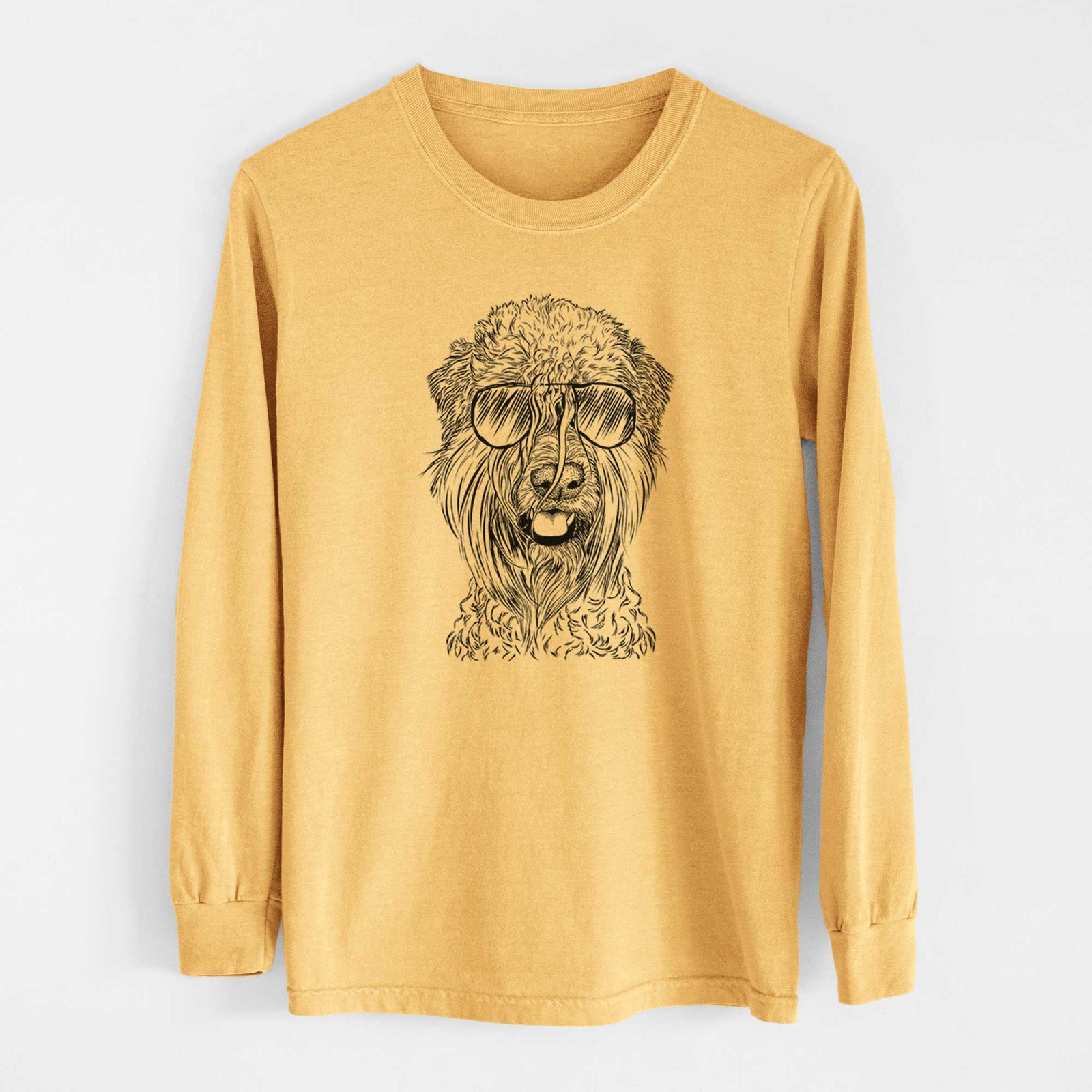 Aviators Pierre the Soft Coated Wheaten Terrier - Heavyweight 100% Cotton Long Sleeve