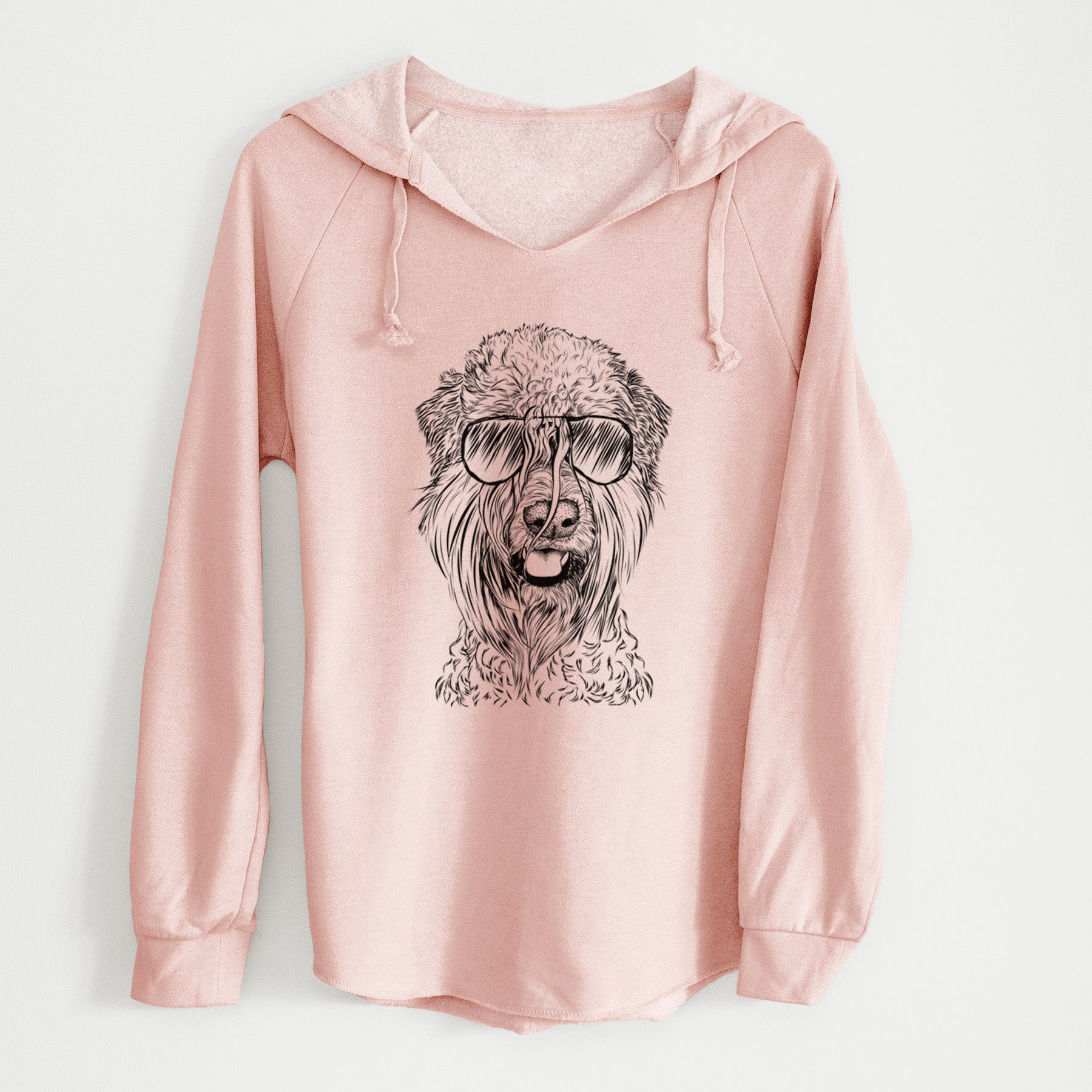 Aviator Pierre the Soft Coated Wheaten Terrier - Cali Wave Hooded Sweatshirt