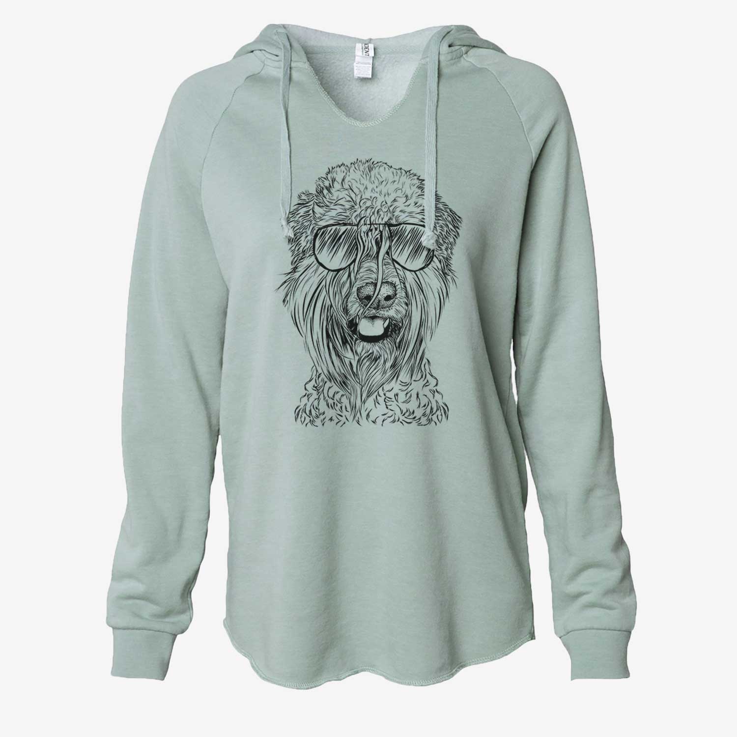 Pierre the Soft Coated Wheaten Terrier - Cali Wave Hooded Sweatshirt