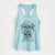 Pierre the Soft Coated Wheaten Terrier - Women's Racerback Tanktop