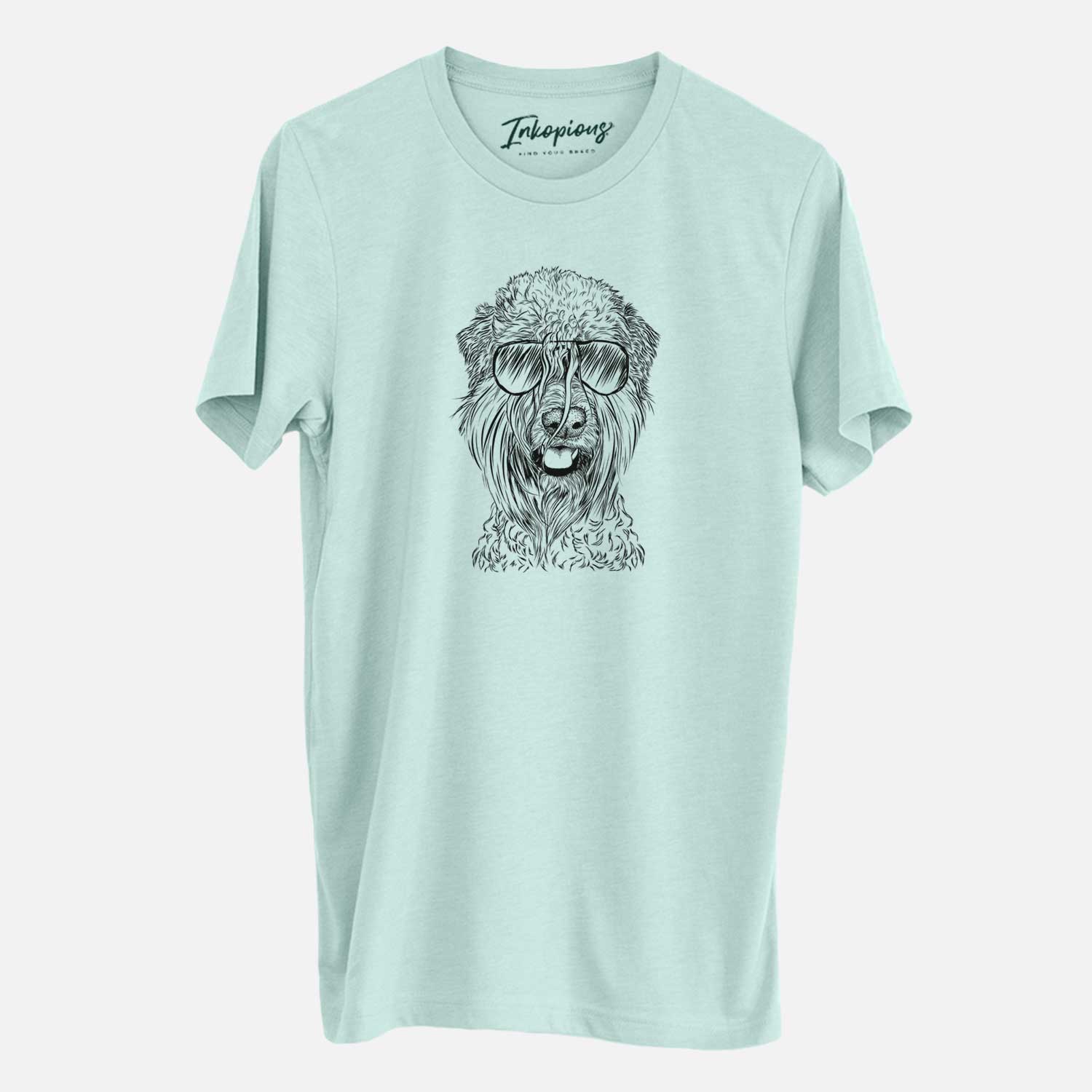 Aviator Pierre the Soft Coated Wheaten Terrier - Unisex Crewneck