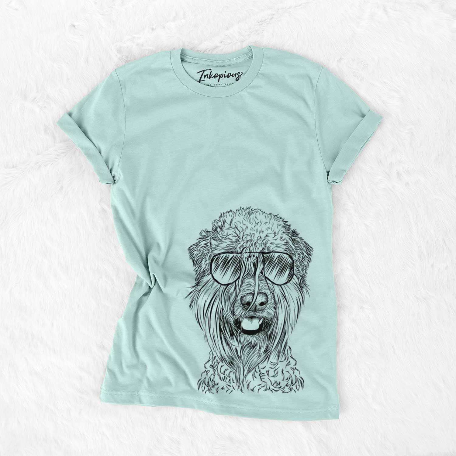 Aviator Pierre the Soft Coated Wheaten Terrier - Unisex Crewneck