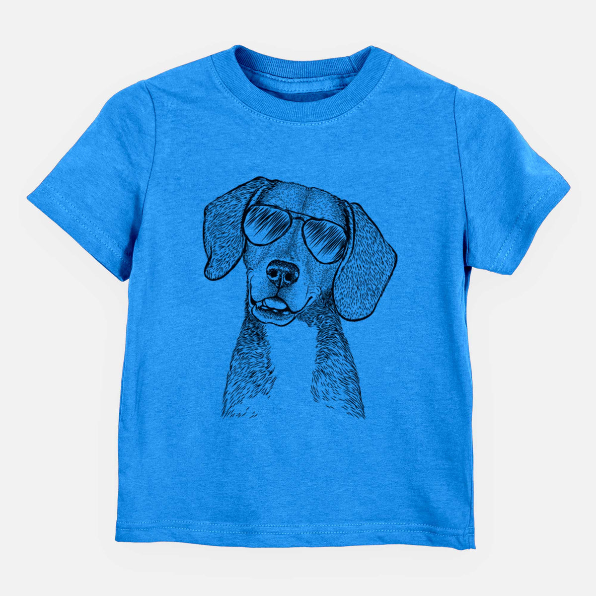 Aviator Piggy the Beagle Mix - Kids/Youth/Toddler Shirt