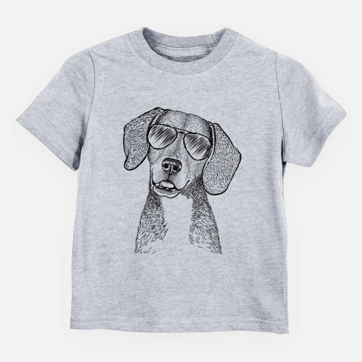 Aviator Piggy the Beagle Mix - Kids/Youth/Toddler Shirt
