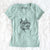 Aviator Piggy the American Staffordshire Terrier - Women's V-neck Shirt