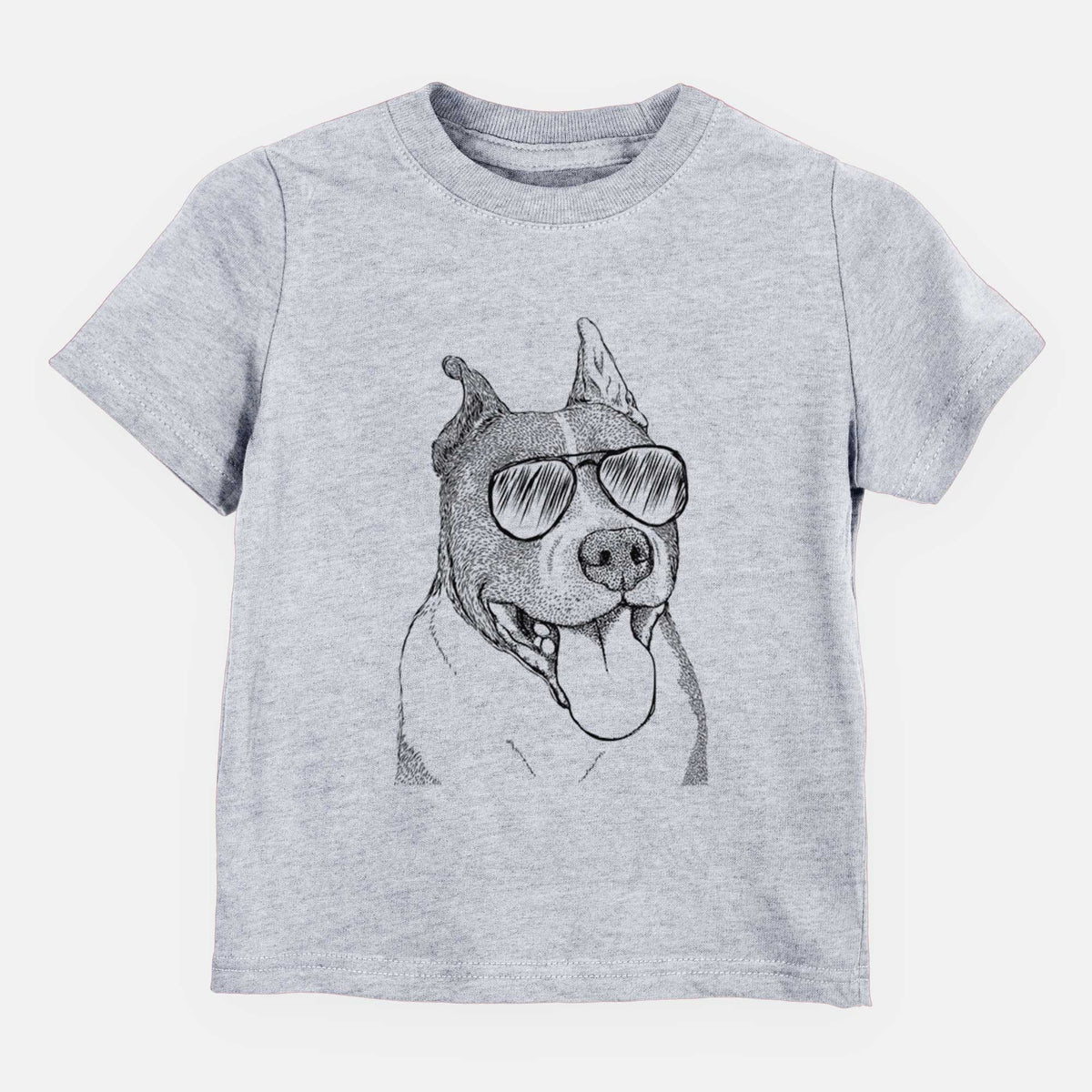 Aviator Piggy the American Stafforsdhire Terrier - Kids/Youth/Toddler Shirt