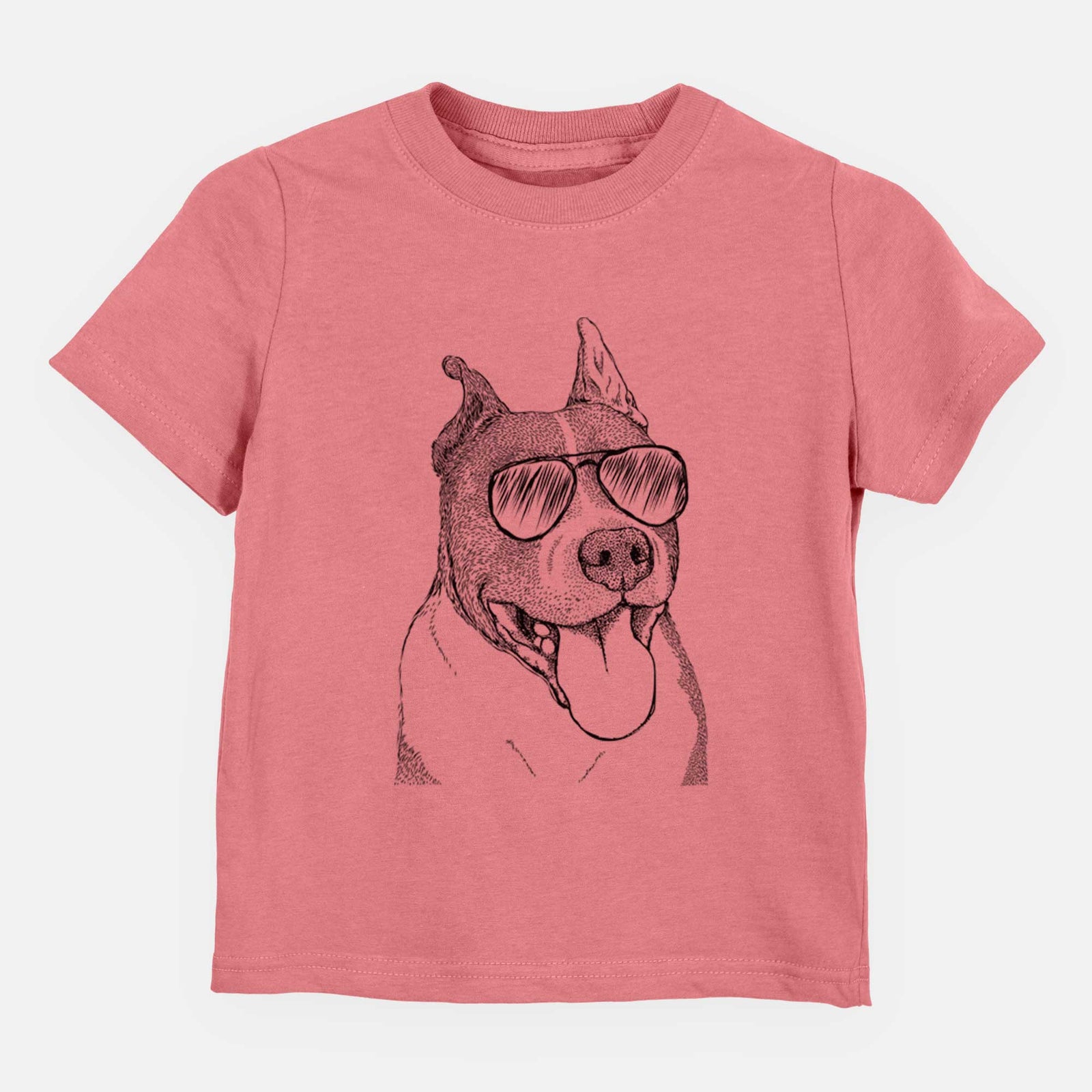 Aviator Piggy the American Staffordshire Terrier - Kids/Youth/Toddler Shirt