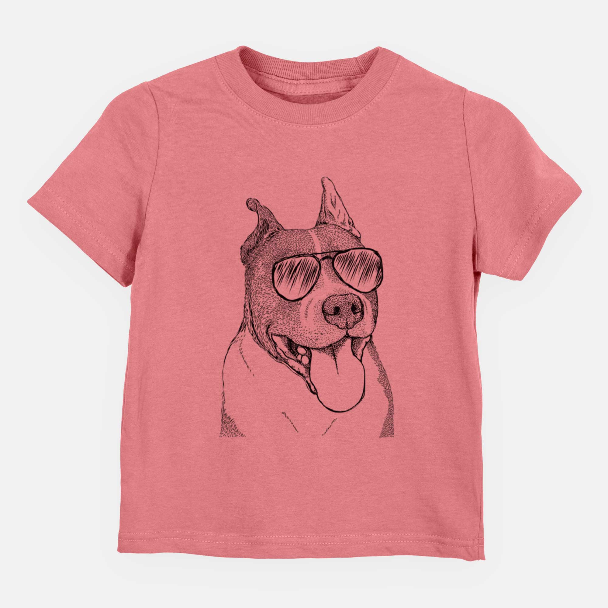 Aviator Piggy the American Staffordshire Terrier - Kids/Youth/Toddler Shirt