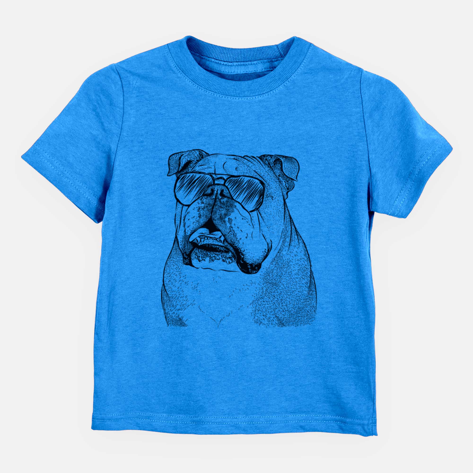 Aviator Piggy the English Bulldog - Kids/Youth/Toddler Shirt