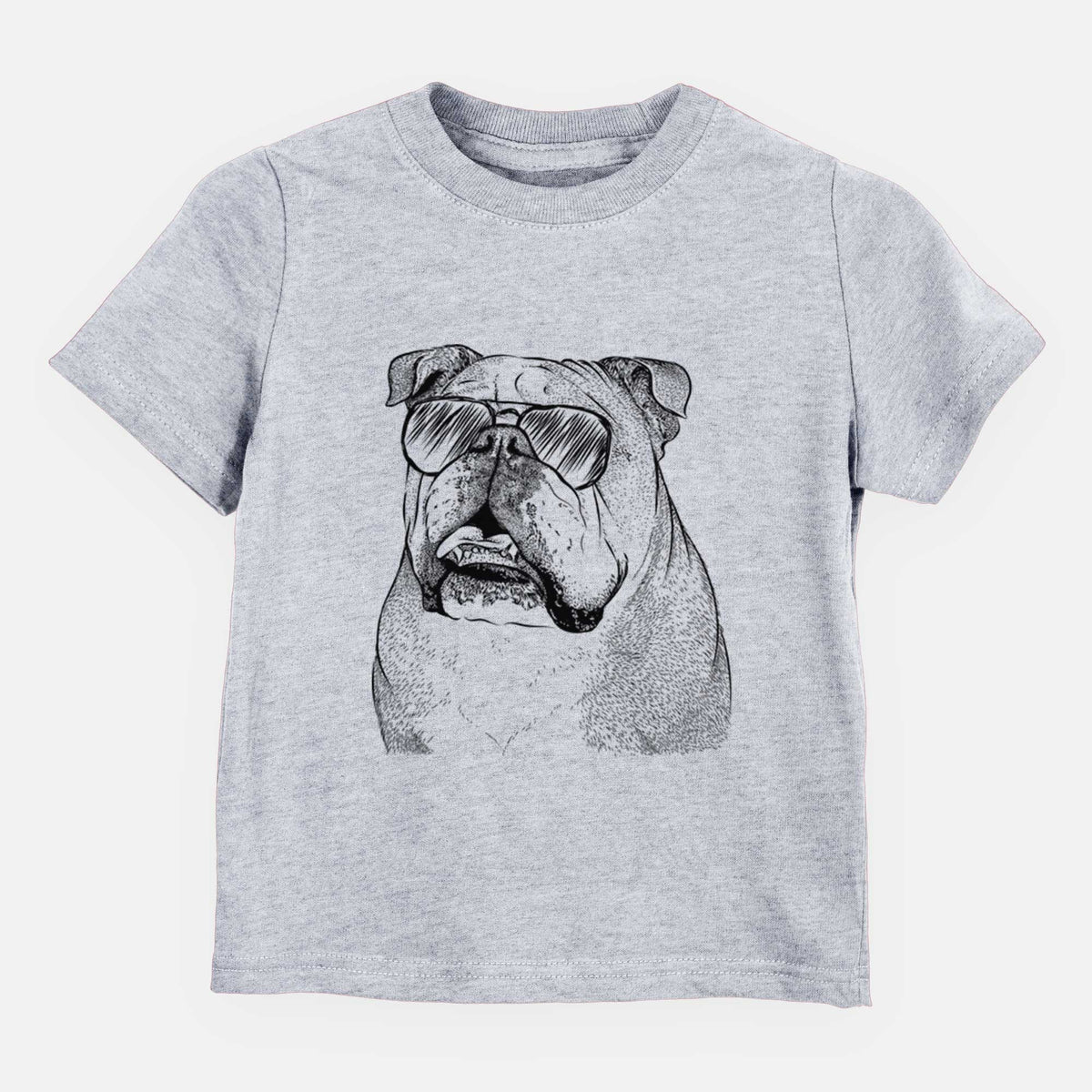 Aviator Piggy the English Bulldog - Kids/Youth/Toddler Shirt