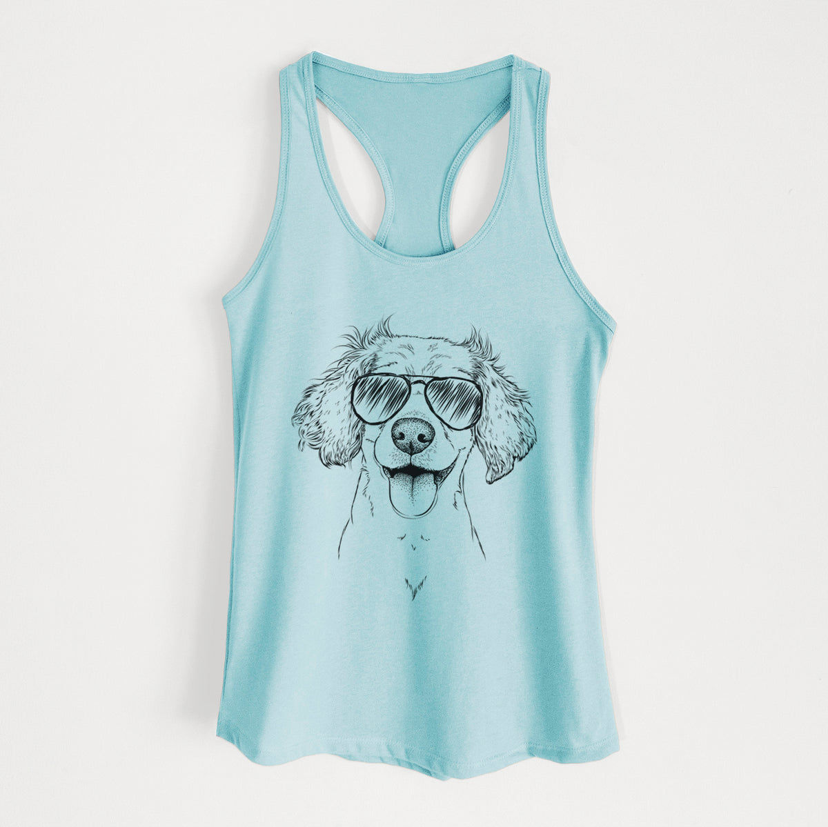 Piglet the Dachshund Mix - Women's Racerback Tanktop