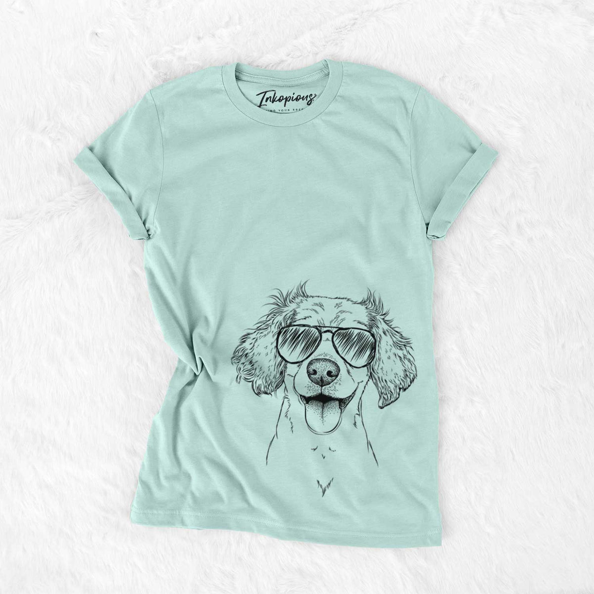 Aviator Piglet the Dachshund Mix - Unisex Crewneck