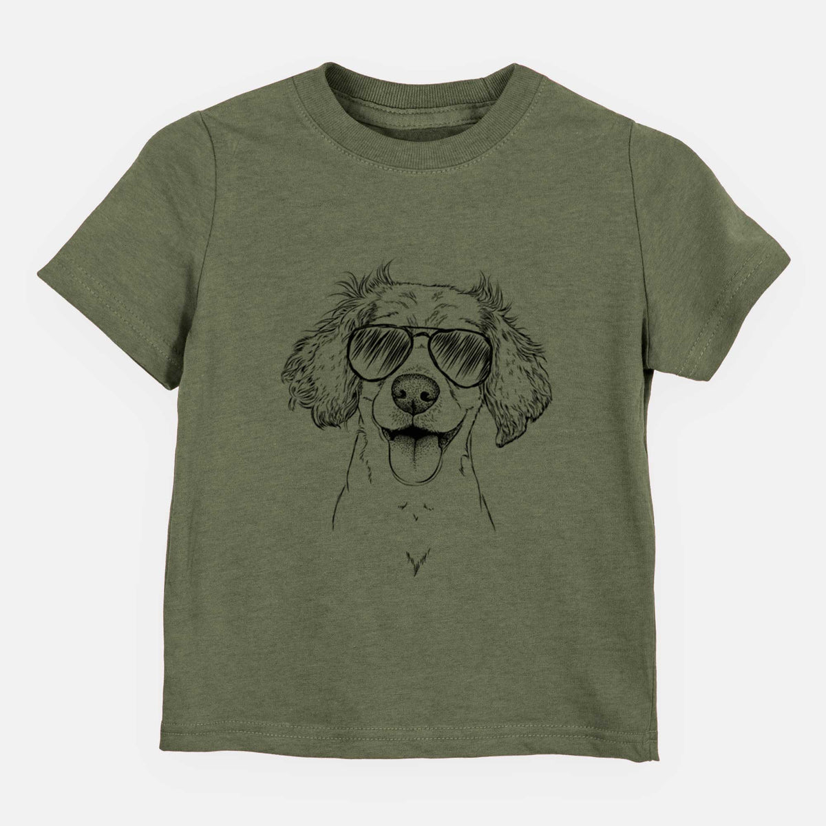 Aviator Piglet the Dachshund Mix - Kids/Youth/Toddler Shirt