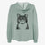 Pinky the Tuxedo Cat - Women's Cali Wave Zip-Up Sweatshirt