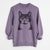 Aviator Pinky the Tuxedo Cat - Unisex Pigment Dyed Crew Sweatshirt