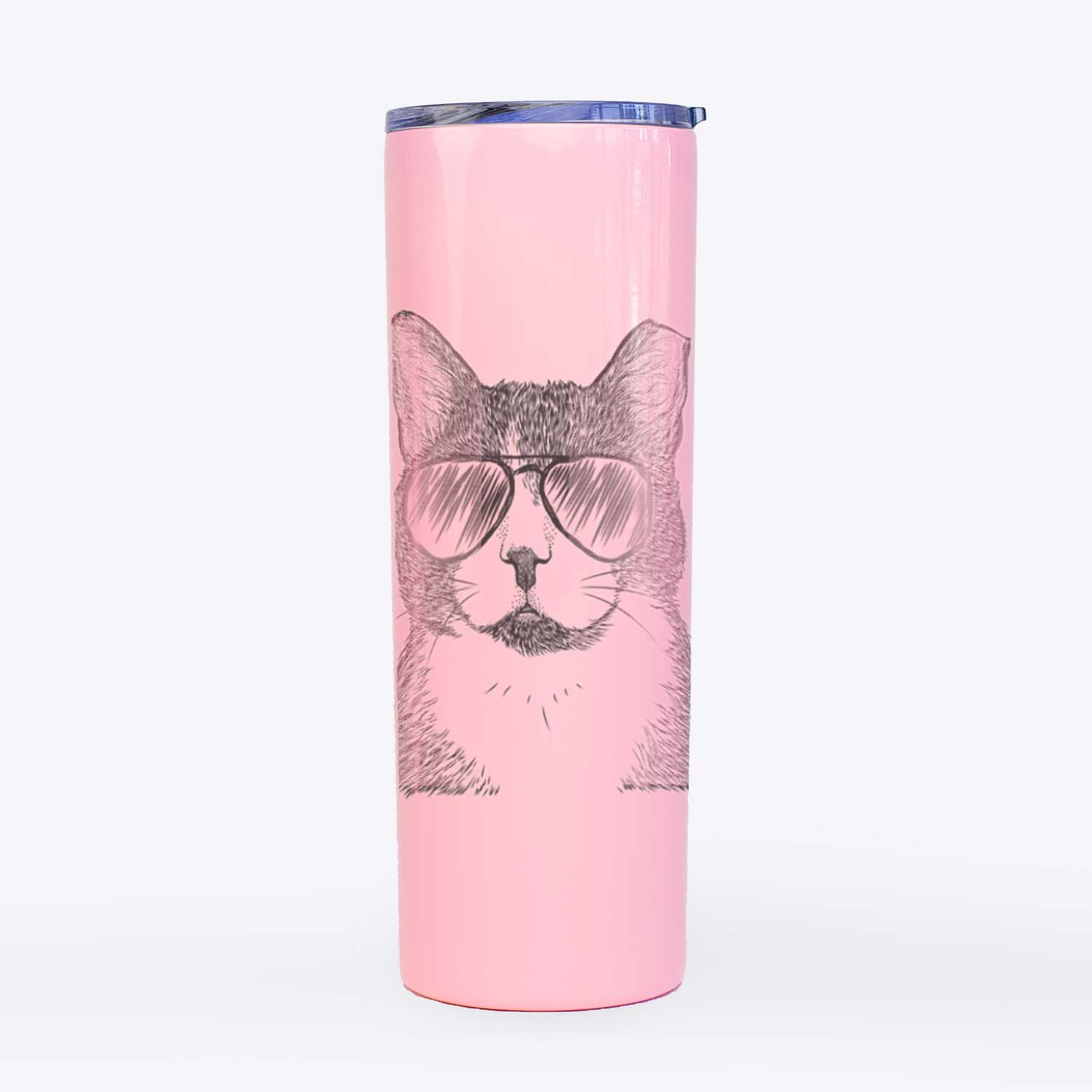 Pinky the Tuxedo Cat - 20oz Skinny Tumbler