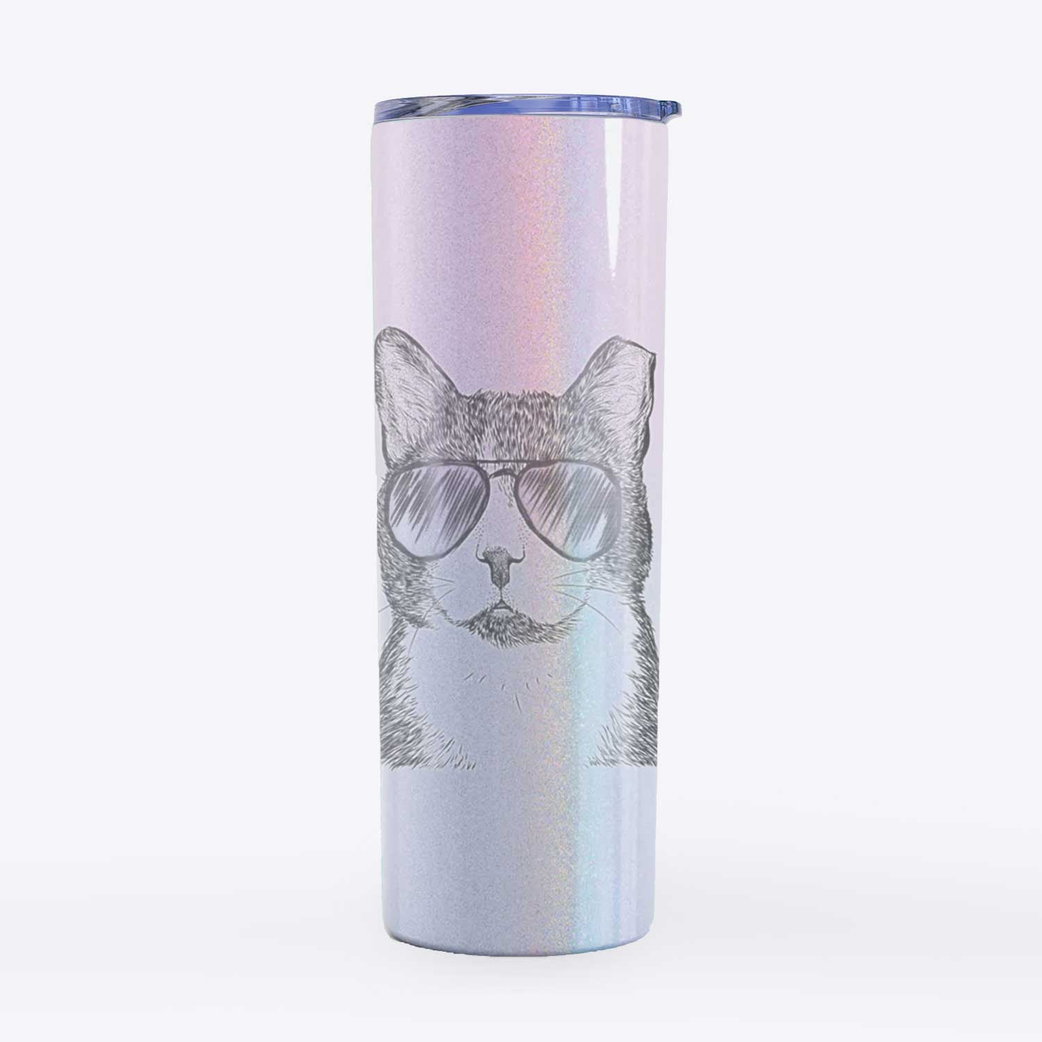 Pinky the Tuxedo Cat - 20oz Skinny Tumbler