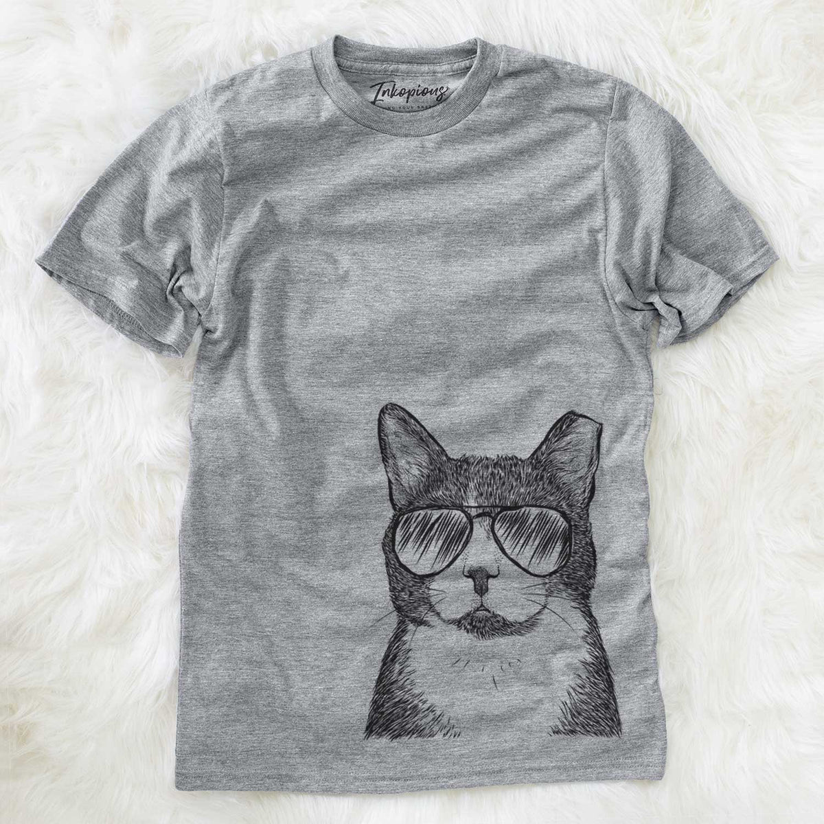 Pinky the Tuxedo Cat - Unisex Crewneck