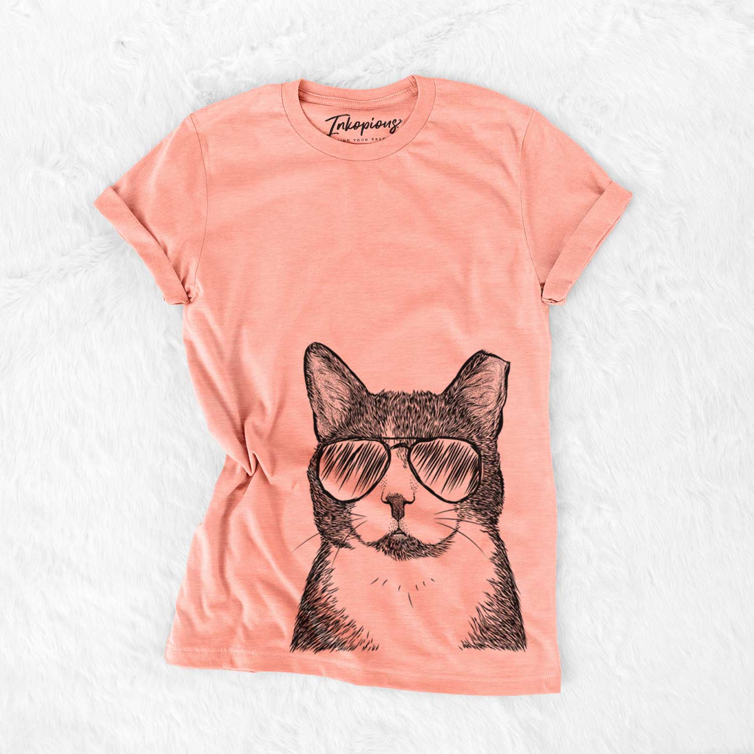 Pinky the Tuxedo Cat - Bella Canvas Unisex Crewneck