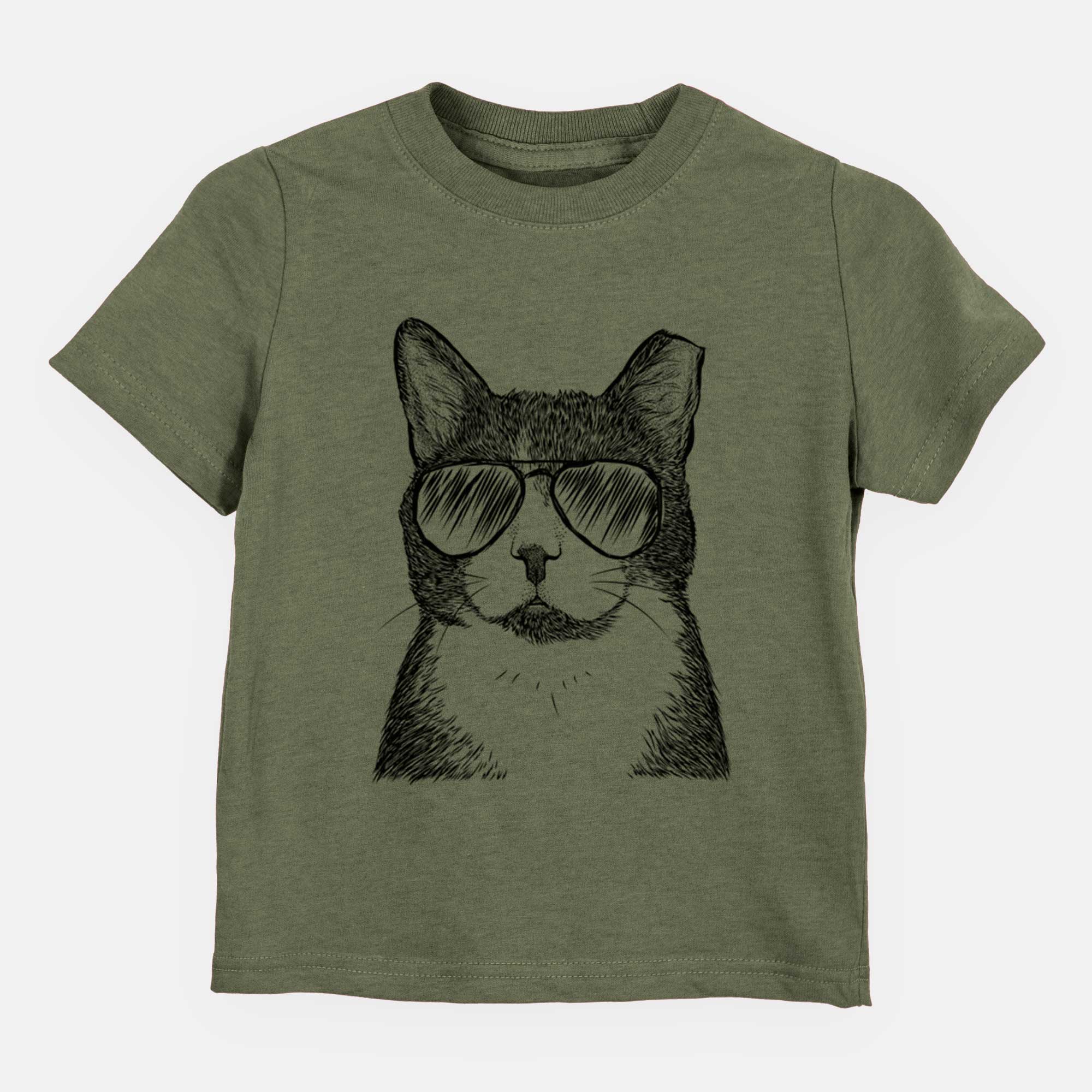 Aviator Pinky the Tuxedo Cat - Kids/Youth/Toddler Shirt