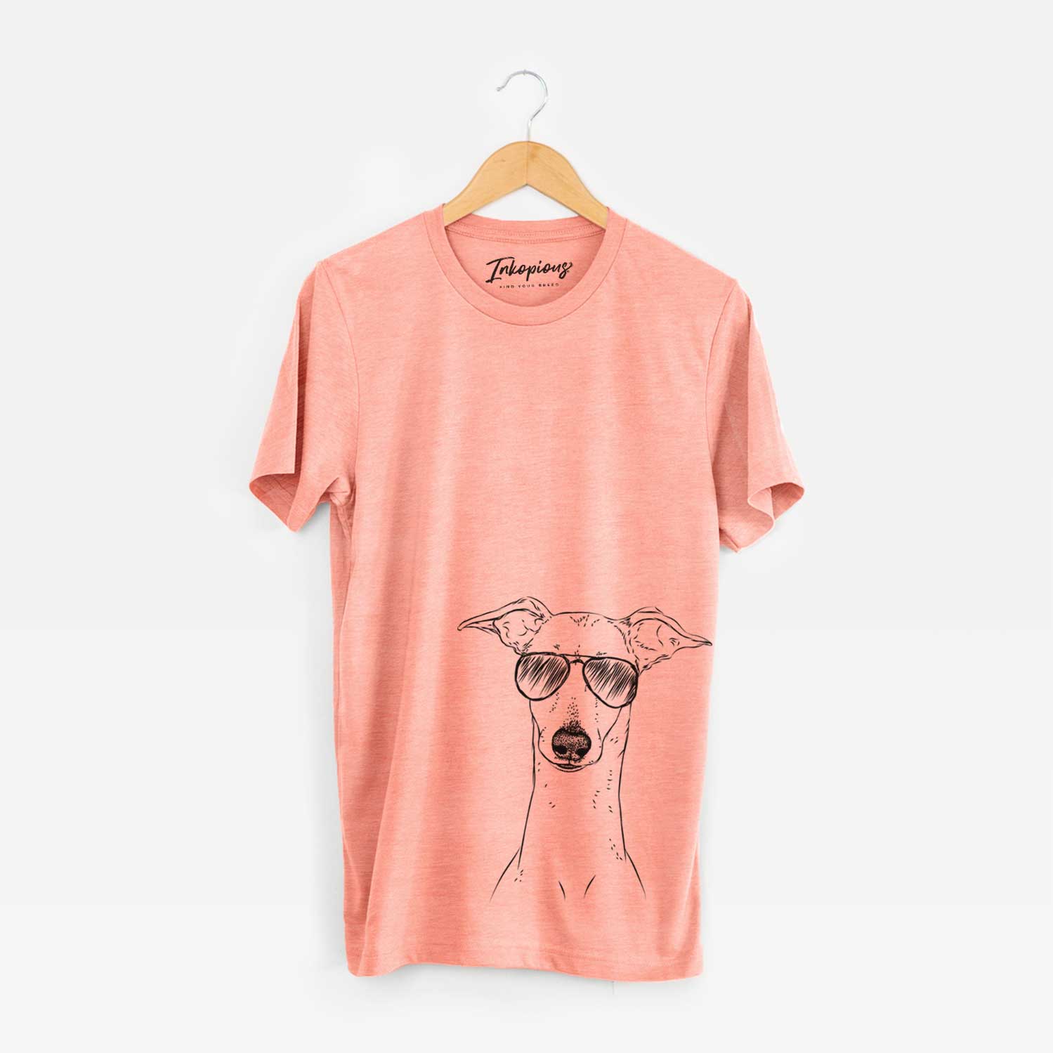 Aviator Pip the Italian Greyhound - Unisex Crewneck