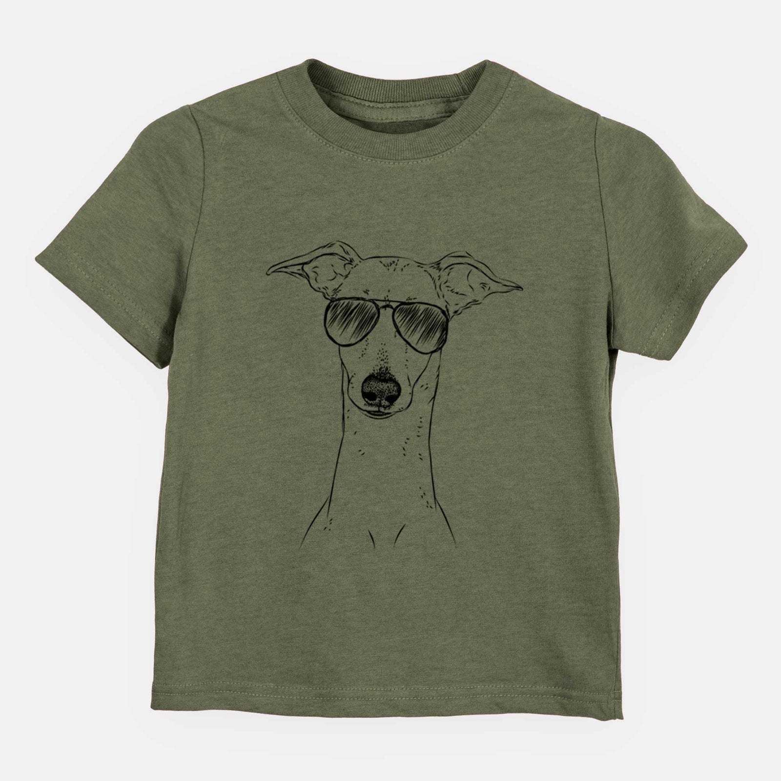 Aviator Pip the Italian Greyhound - Kids/Youth/Toddler Shirt