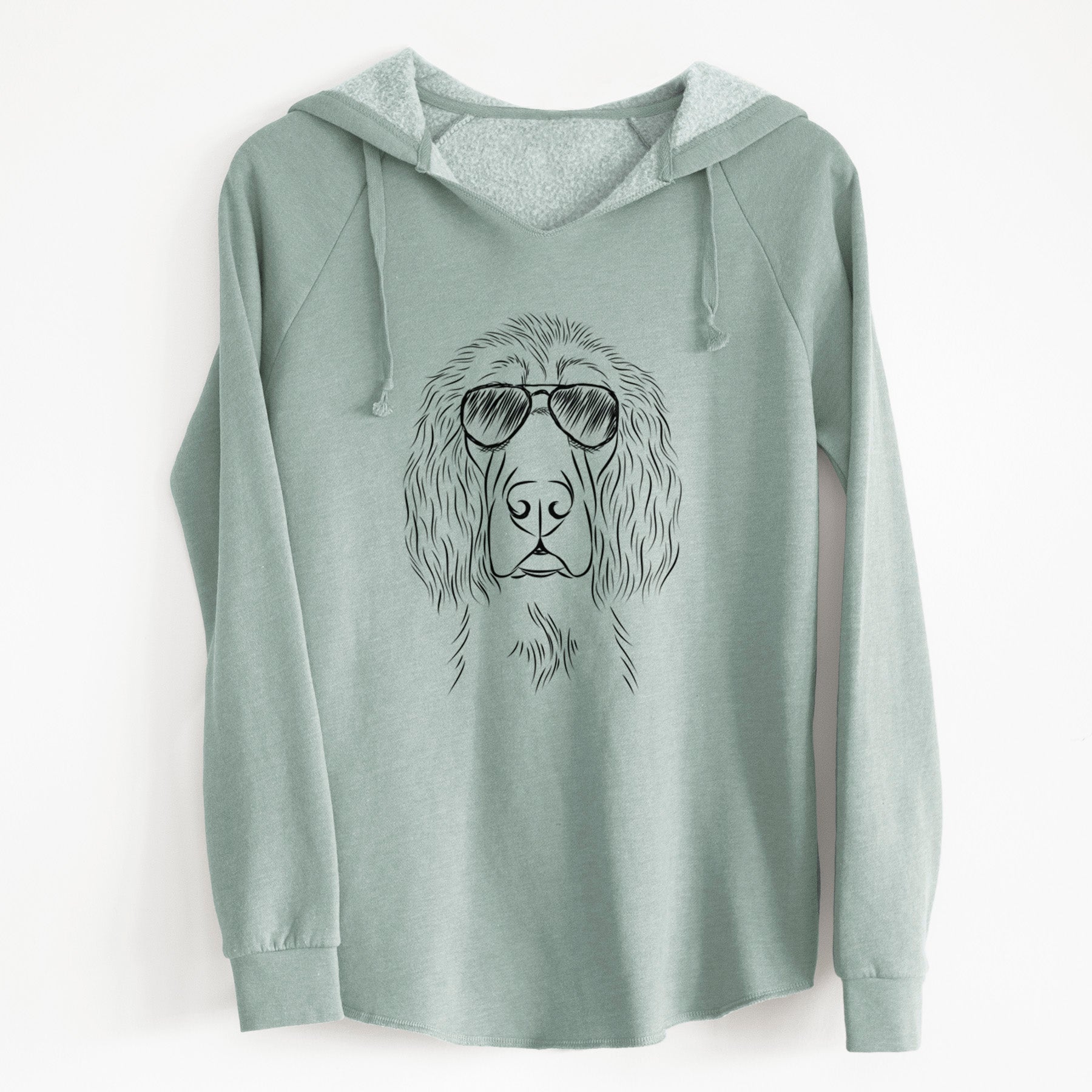 Aviator Piper the Irish Setter - Cali Wave Hooded Sweatshirt