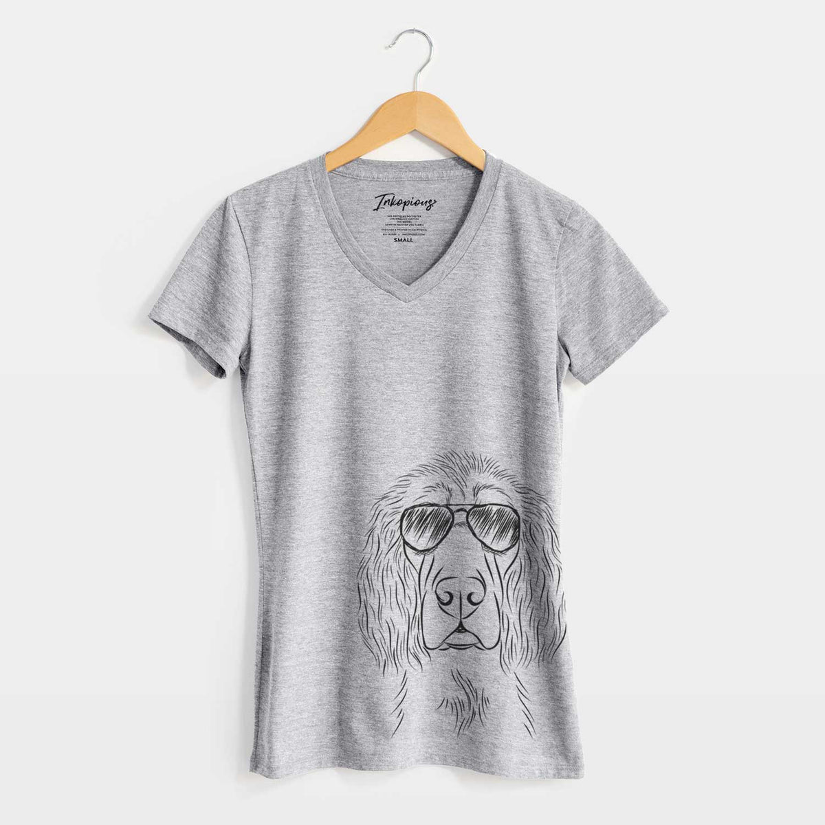 Aviator Piper the Irish Setter - Women's V-neck Shirt