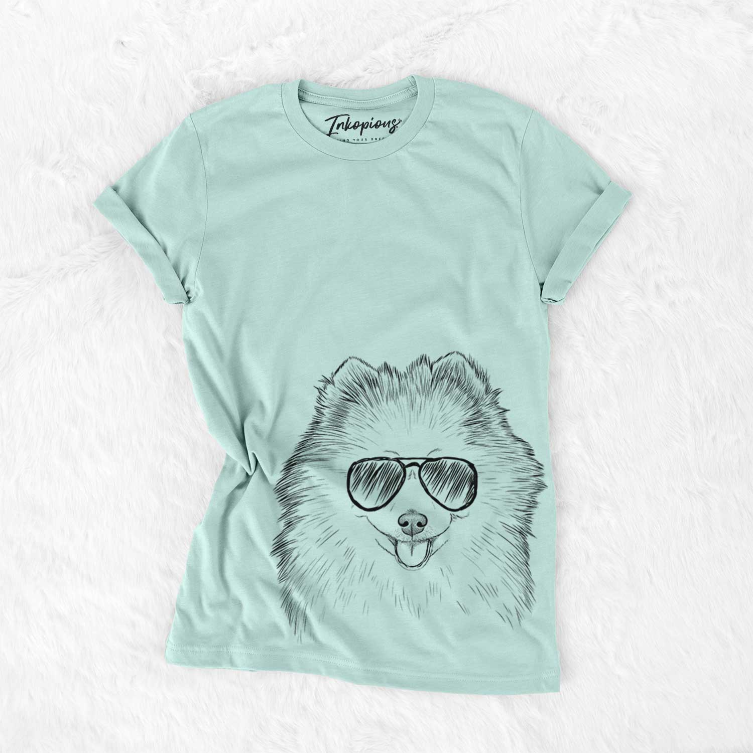 Aviator Piper Jo the Pomeranian - Unisex Crewneck