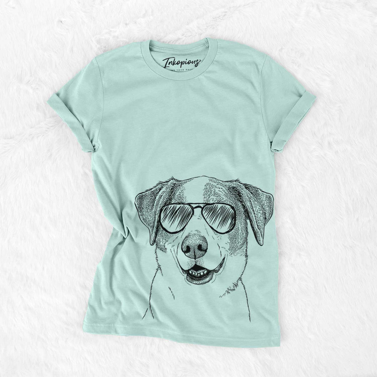 Aviator Piper Pilot the Hound Mix - Unisex Crewneck